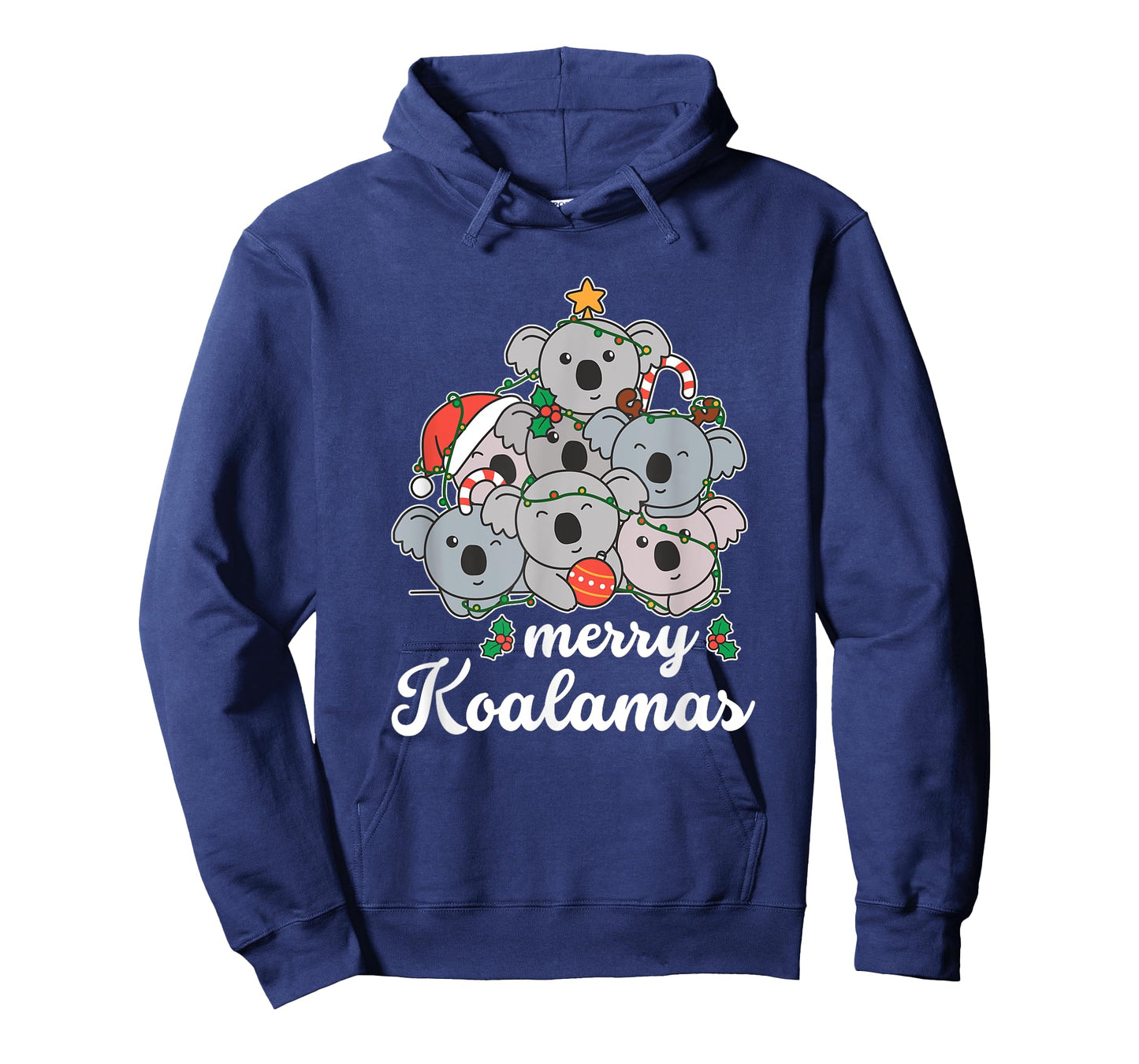 Merry Koalamas Pun Koala Christmas T-Shirt