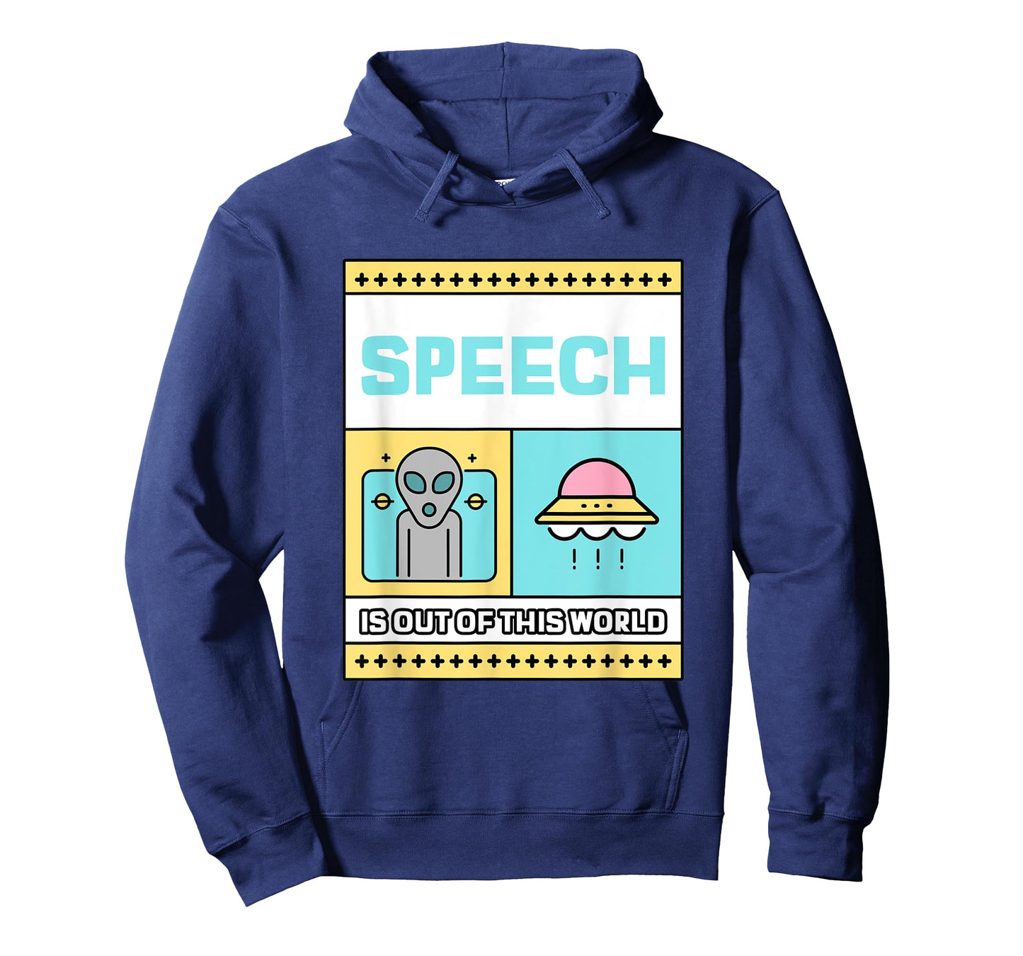 Speech therapy is out of this world UFO Alien T-Shirt