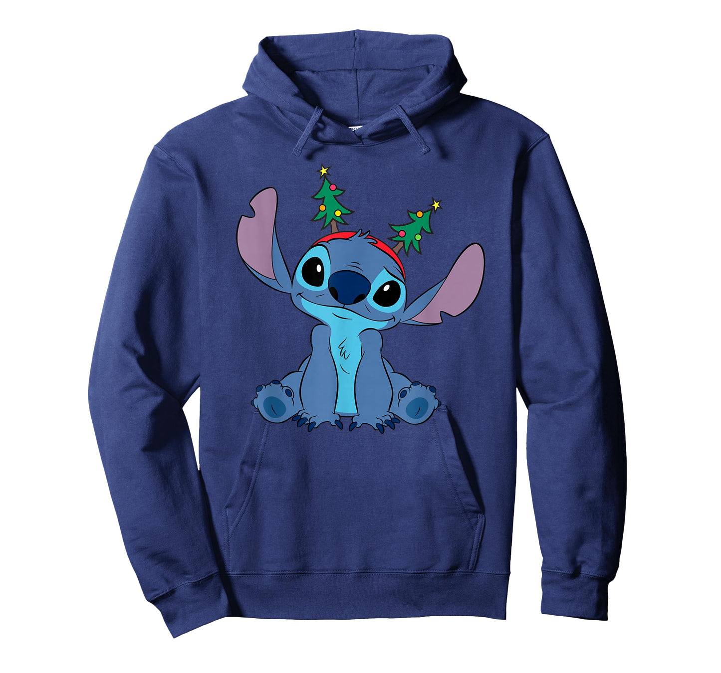 Disney Lilo & Stitch Christmas Seasonal Sitting Cute Pose T-Shirt