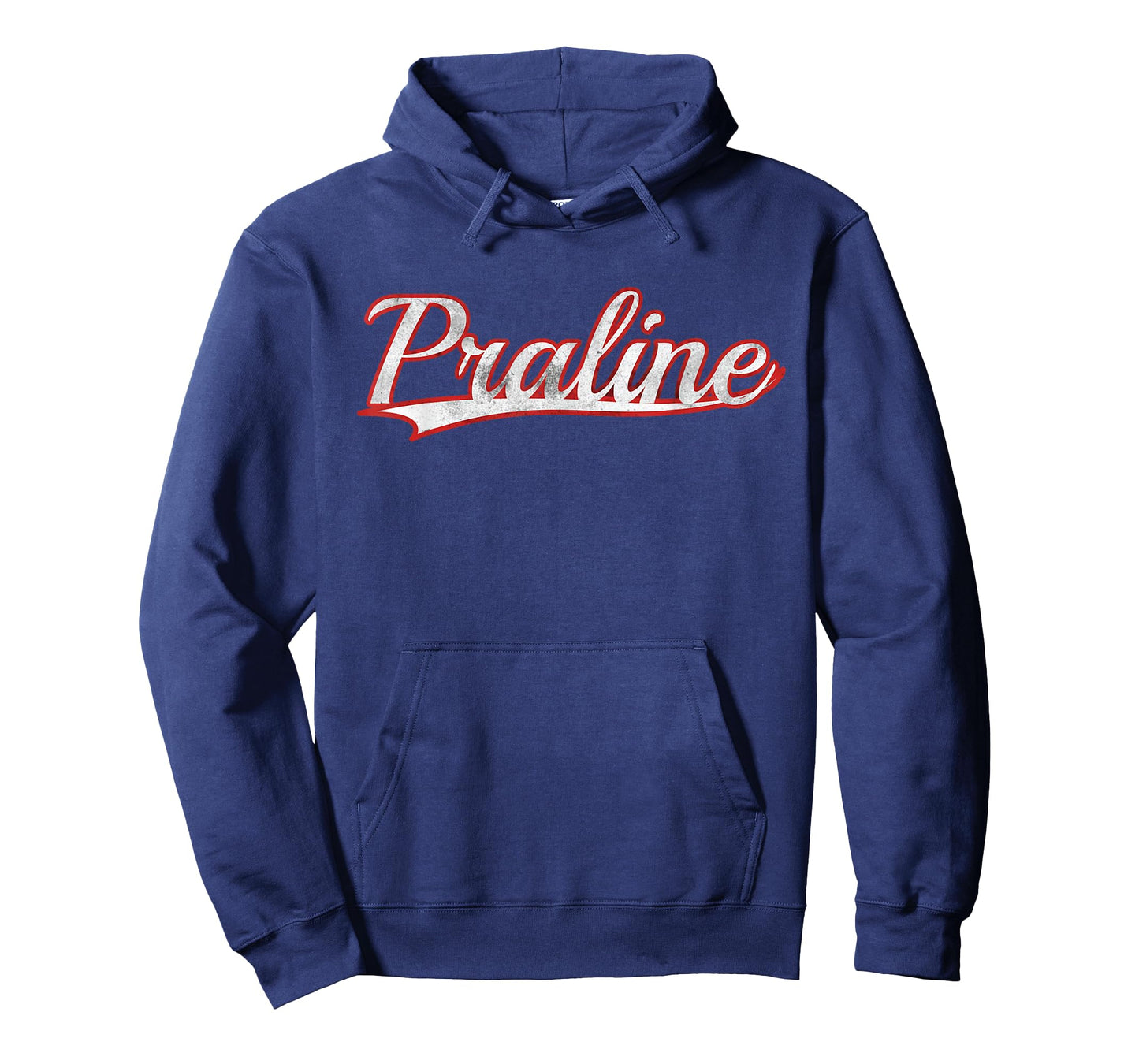 Praline Candy Dessert Vintage Varsity Distressed T-Shirt