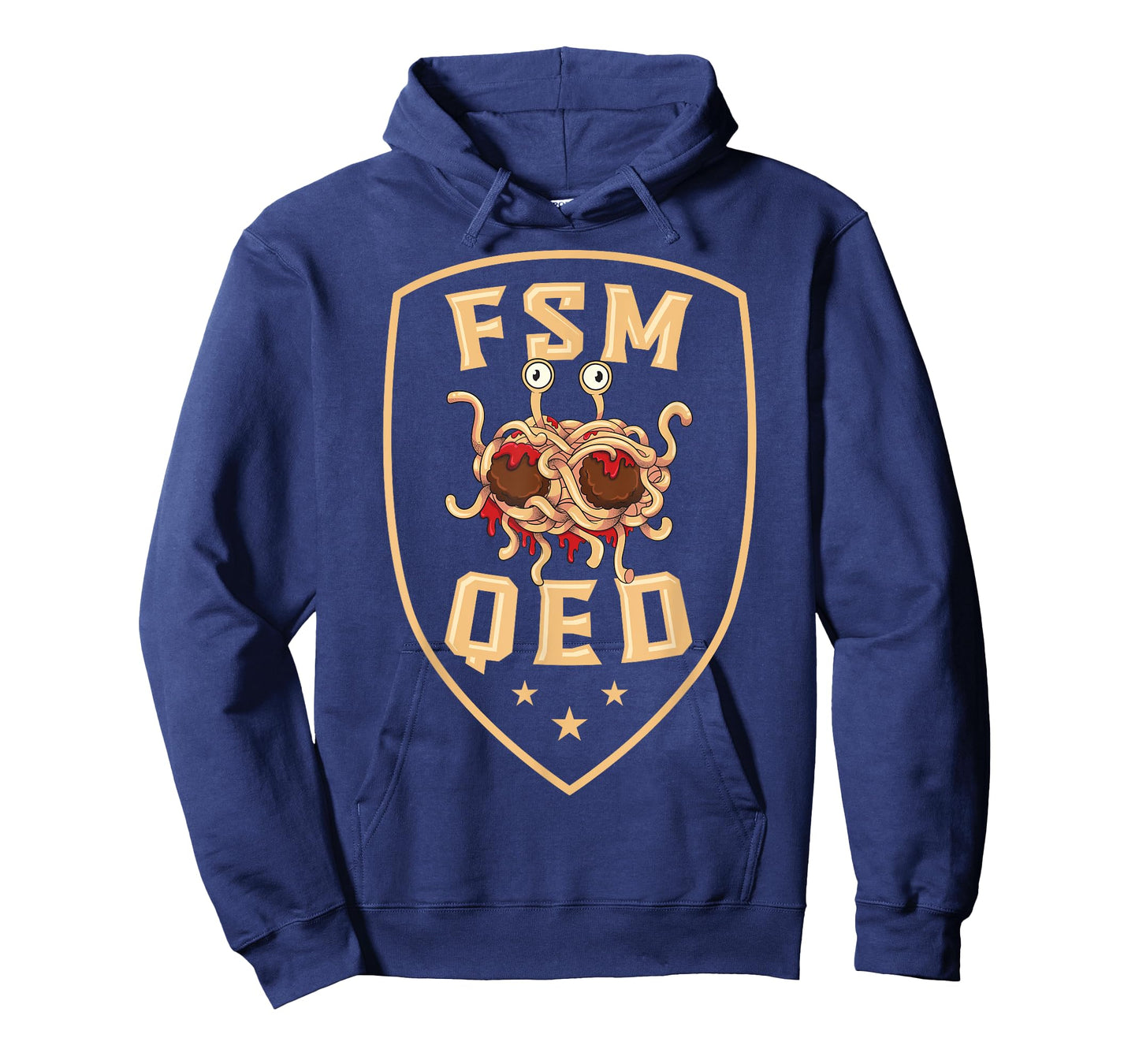 Flying Spaghetti Monster Pastafari Pastafarian FSM QED T-Shirt