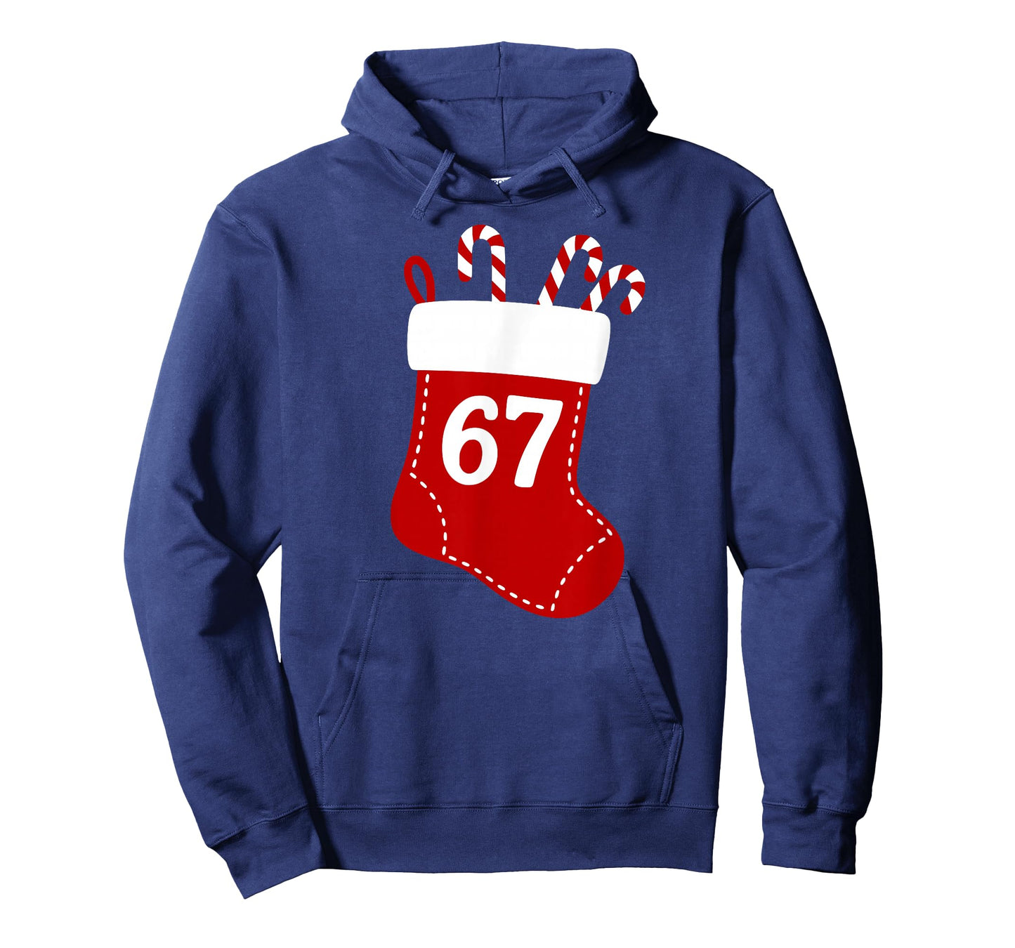 Six Seven Kids 67 Boys Girls 6 7 Christmas Stocking Xmas Tee T-Shirt