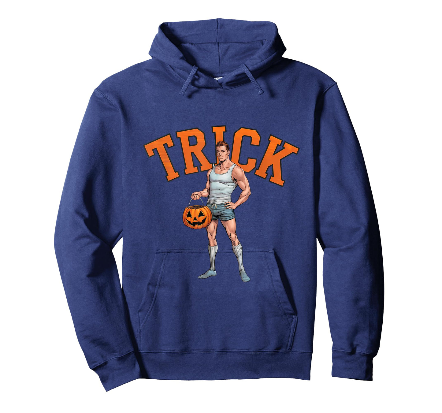 Funny Halloween Trick Hottie Guy Gay Queer Treat T-Shirt