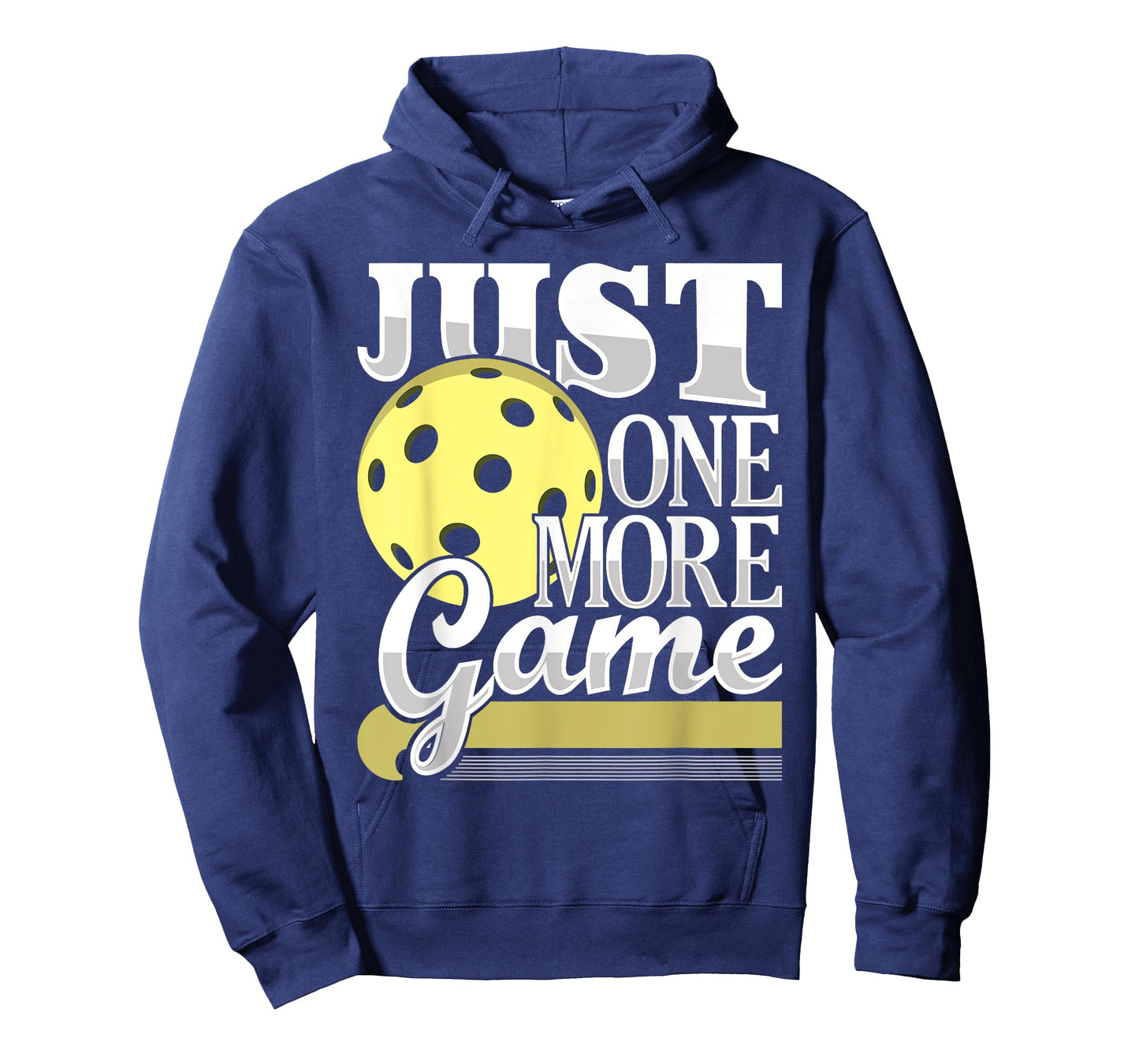 Just One More Game - Funny Pickleball Player Paddleball T-Shirt