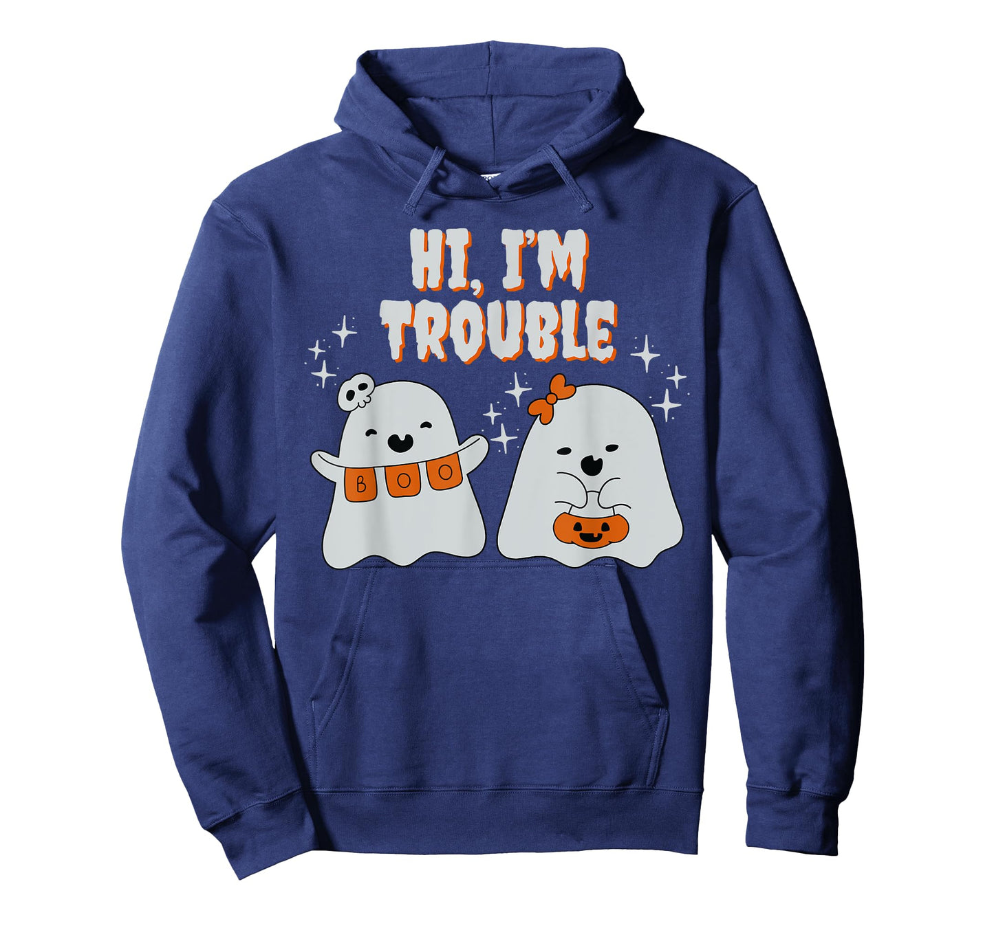 Hi, I'm Trouble Matching Couple Halloween Costume T-Shirt