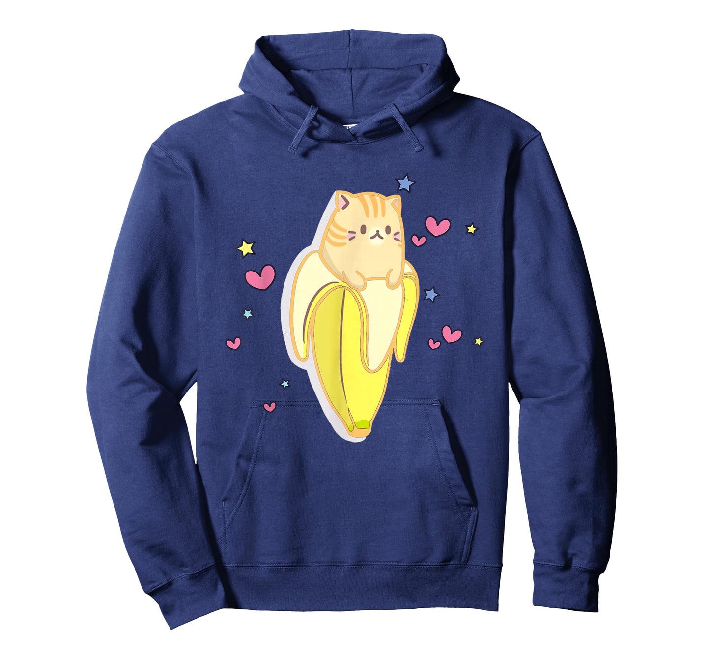 Bananya Banana Funny Cat Cute Kawaii Kitten T-Shirt