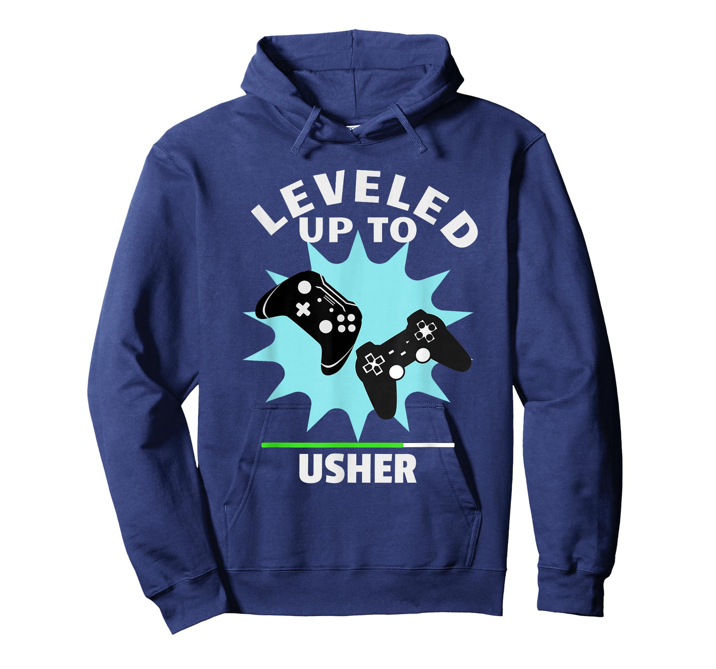 Usher Wedding Gift Funny Leveled Up Gamer T-Shirt