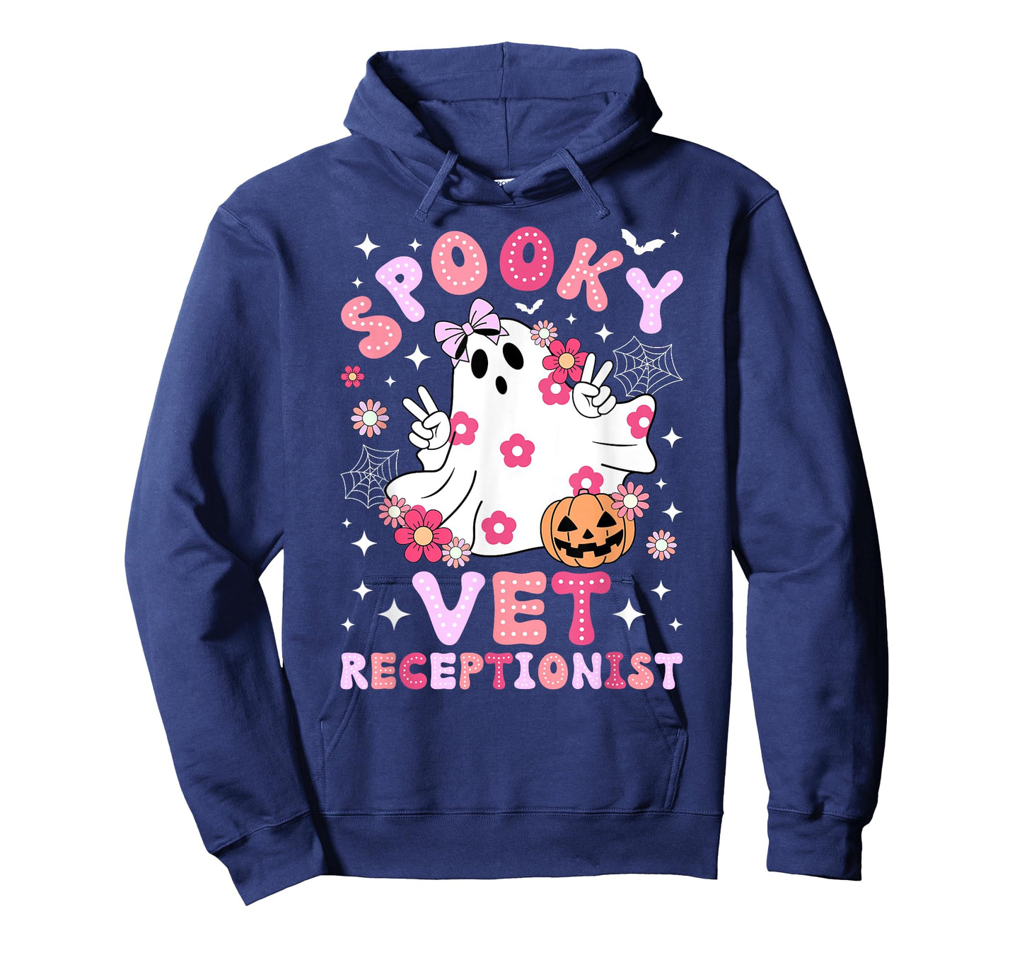 Spooky Vet Receptionist Halloween Veterinarian Receptionist T-Shirt