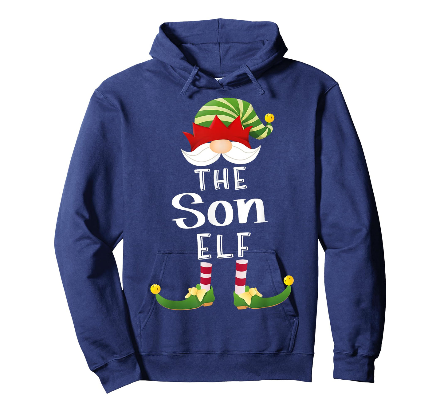 Son Elf Group Christmas Funny Pajama Party T-Shirt
