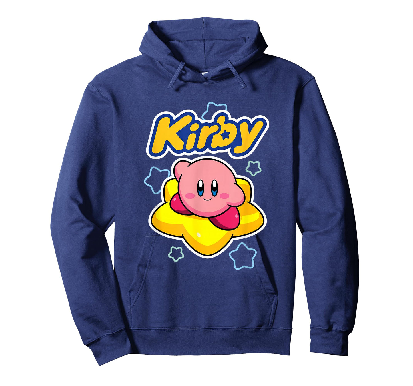 Kirby Nintendo Big Star Surfing Portrait T-Shirt