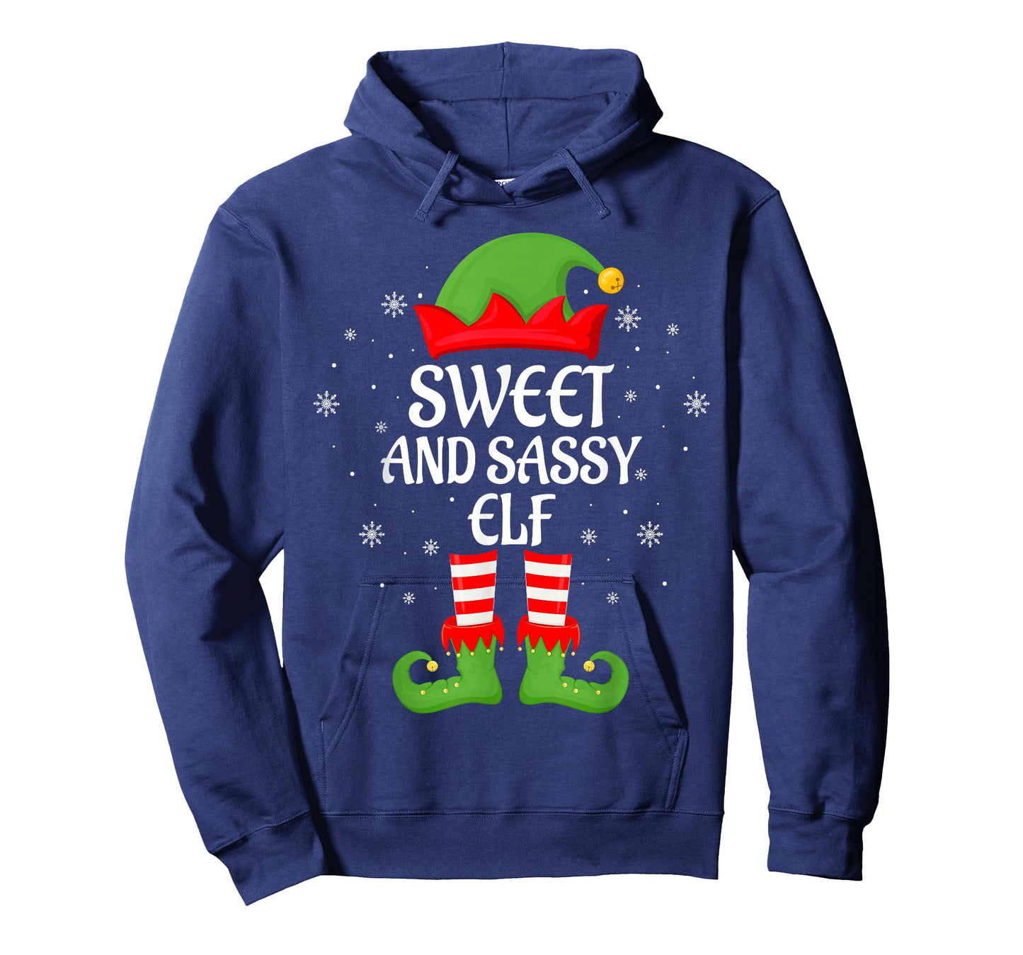 Sweet Sassy Elf Xmas Matching Family Elf Squad Christmas T-Shirt