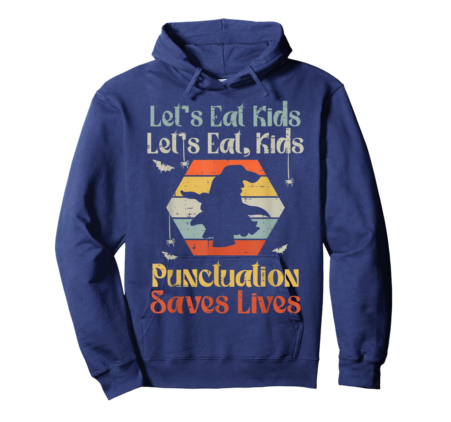 Halloween Lets Eat Kids Funny English Teacher Costume Women T-Shirt