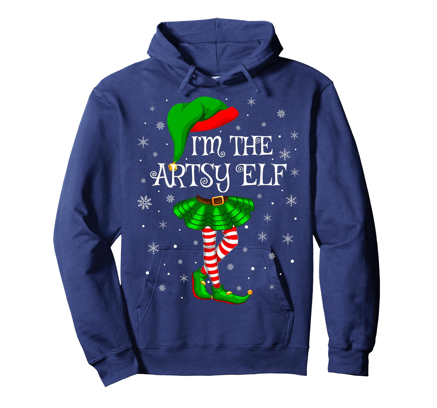 Matching Family Group I'm The Artsy Elf Christmas T-Shirt