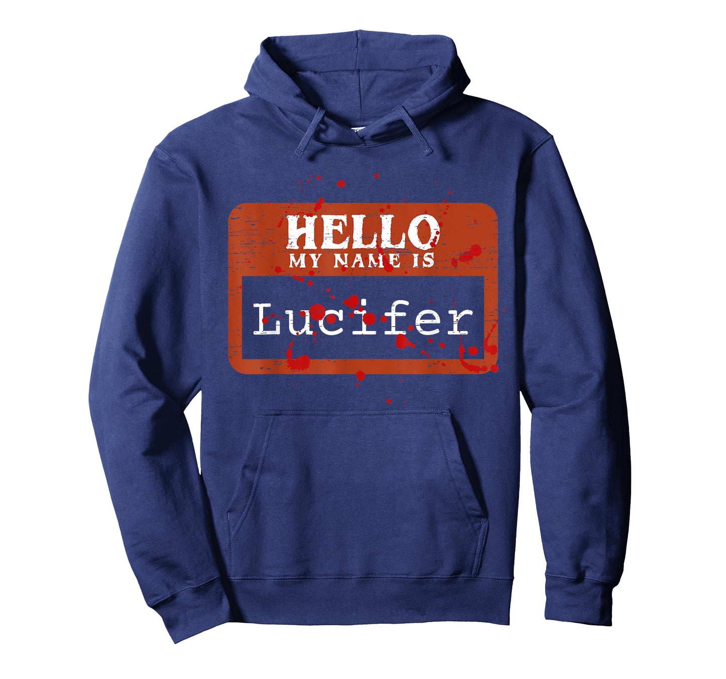 Hello My Name Is Lucifer Halloween Costume Trick Or Treat T-Shirt
