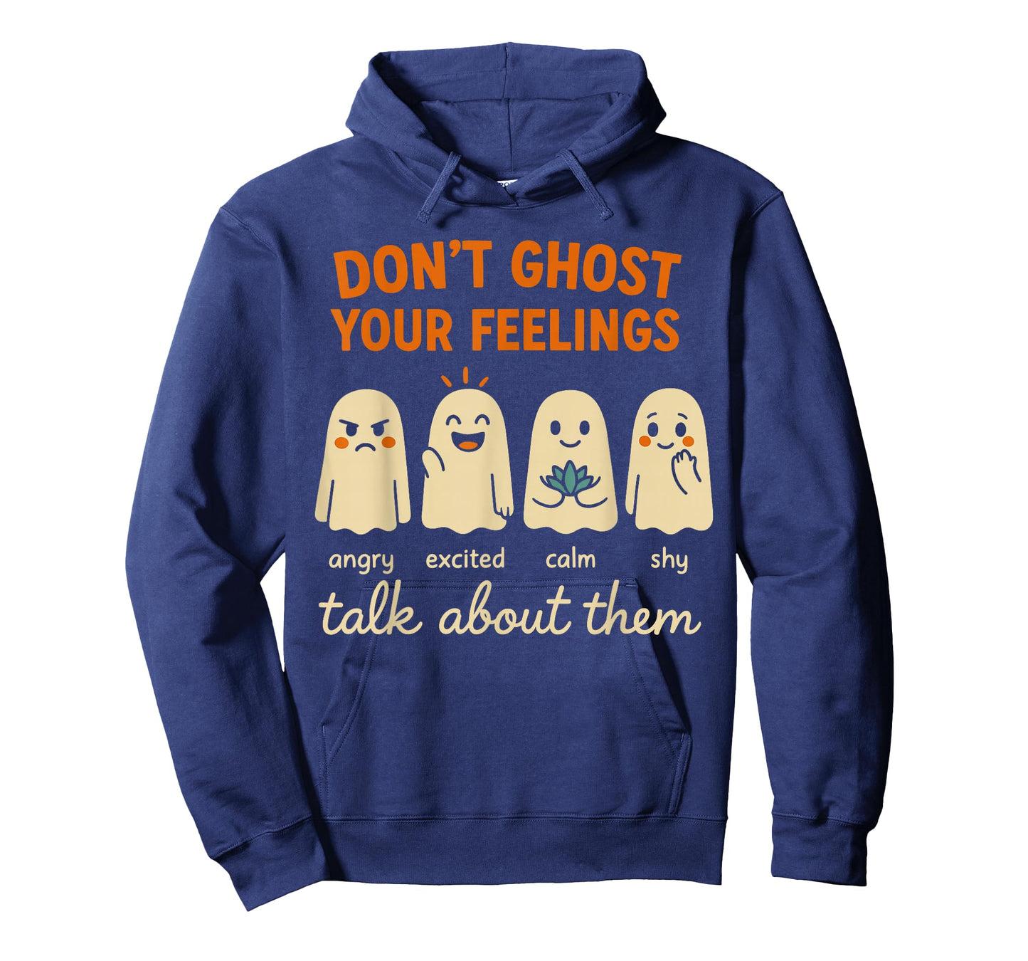 Halloween School Psychologist Shirt Dont Ghost Your Feelings T-Shirt