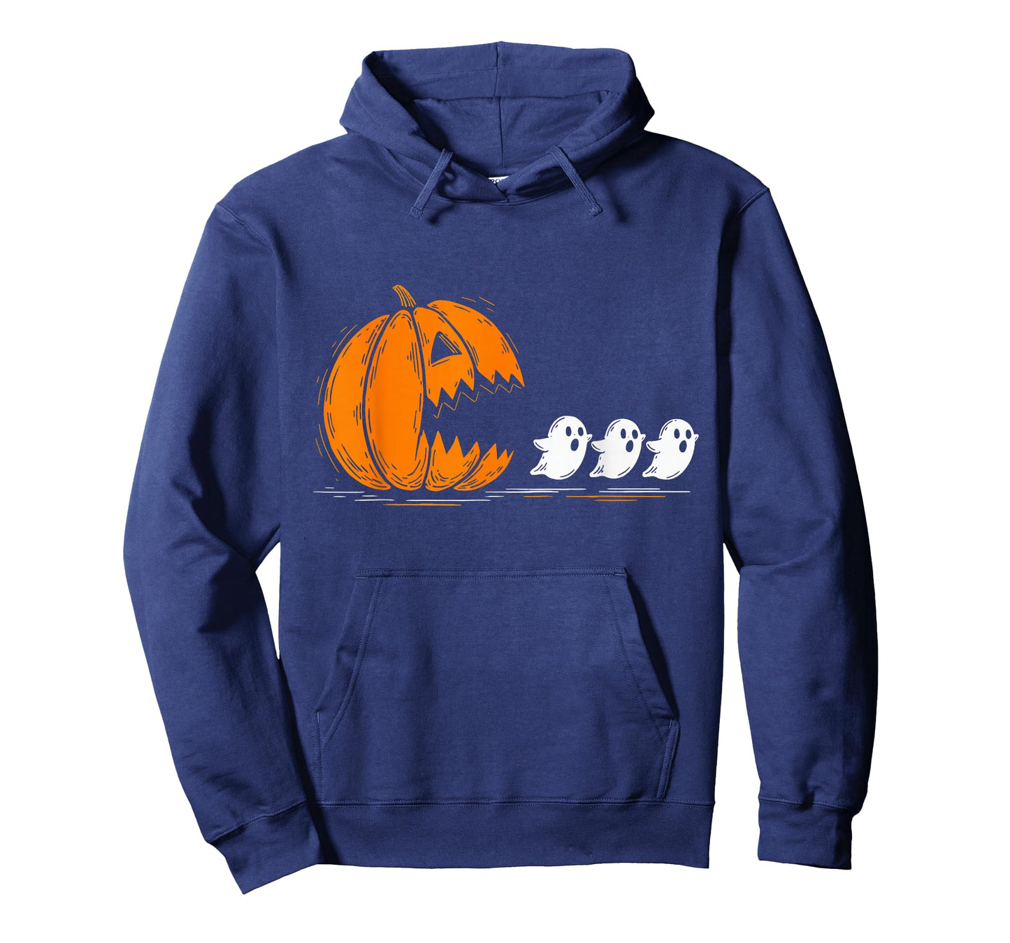 Halloween Pumpkin Eating Ghosts Funny Spooky Costume T-Shirt