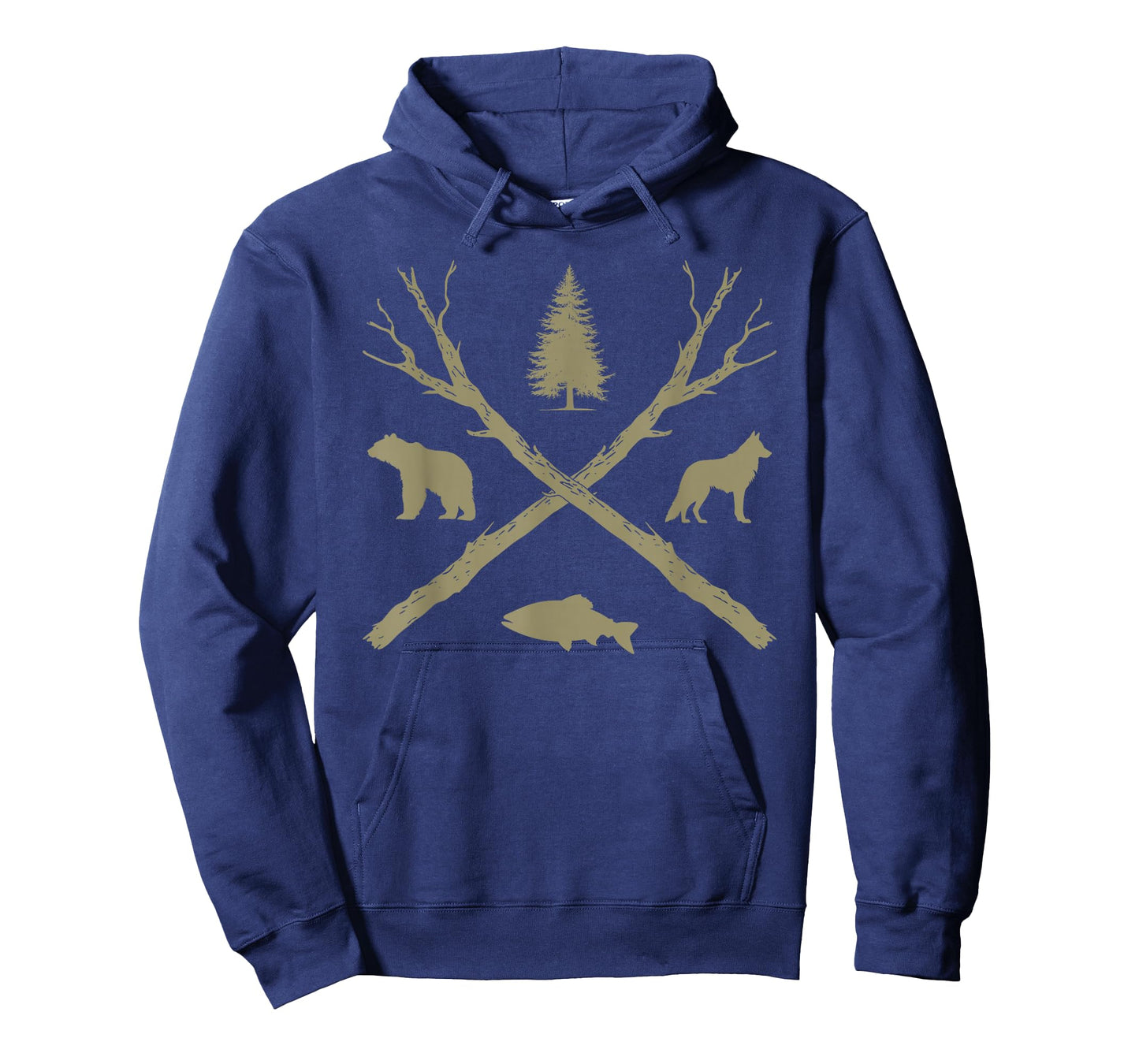 Wilderness Bushcraft Survival Nature Hiking Outdoor Camping T-Shirt