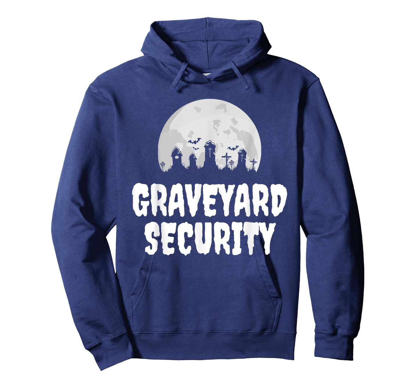 Halloween Graveyard Security Funny Zero Effort Lazy Costume T-Shirt
