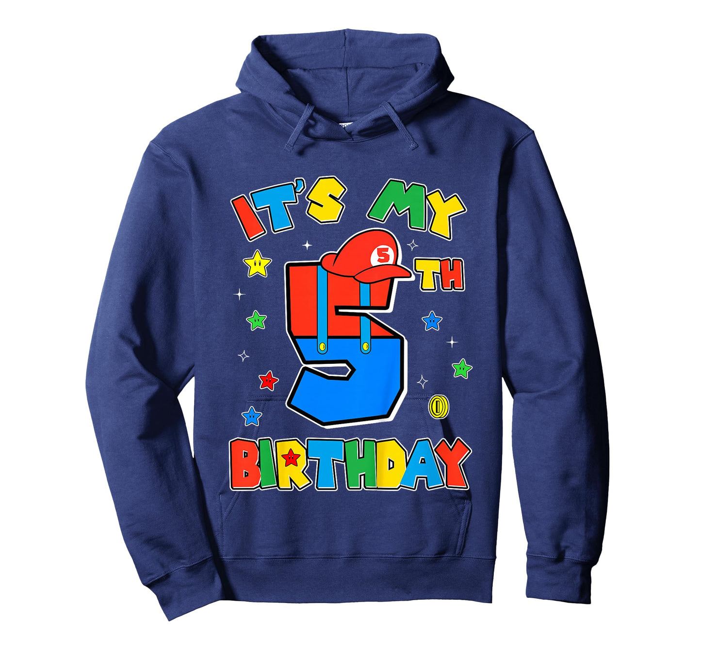 Kids 5th Birthday Boy Super Gamer Gaming Theme B-day Party Boys T-Shirt