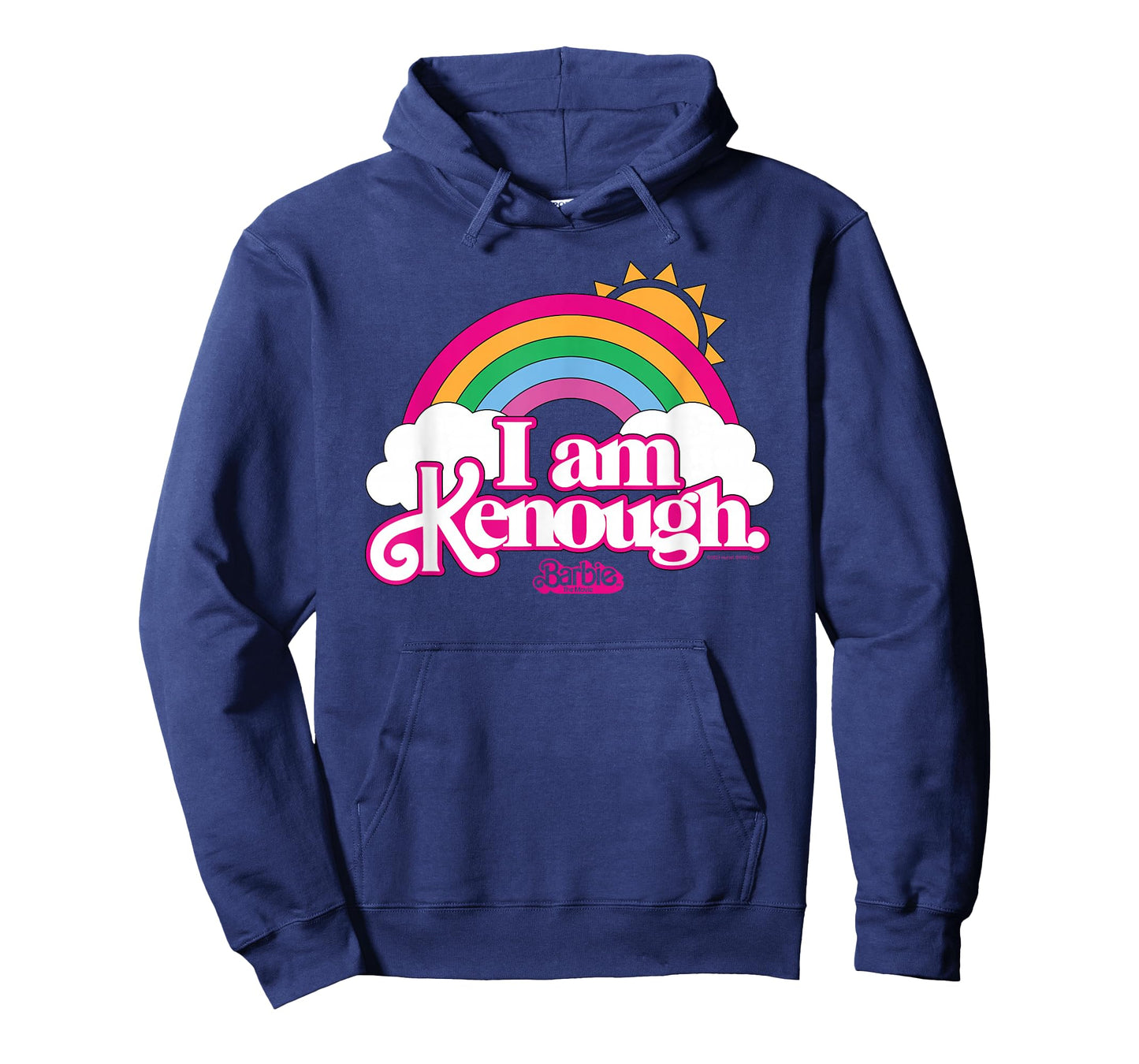 Barbie The Movie - I Am Kenough Rainbow Clouds T-Shirt