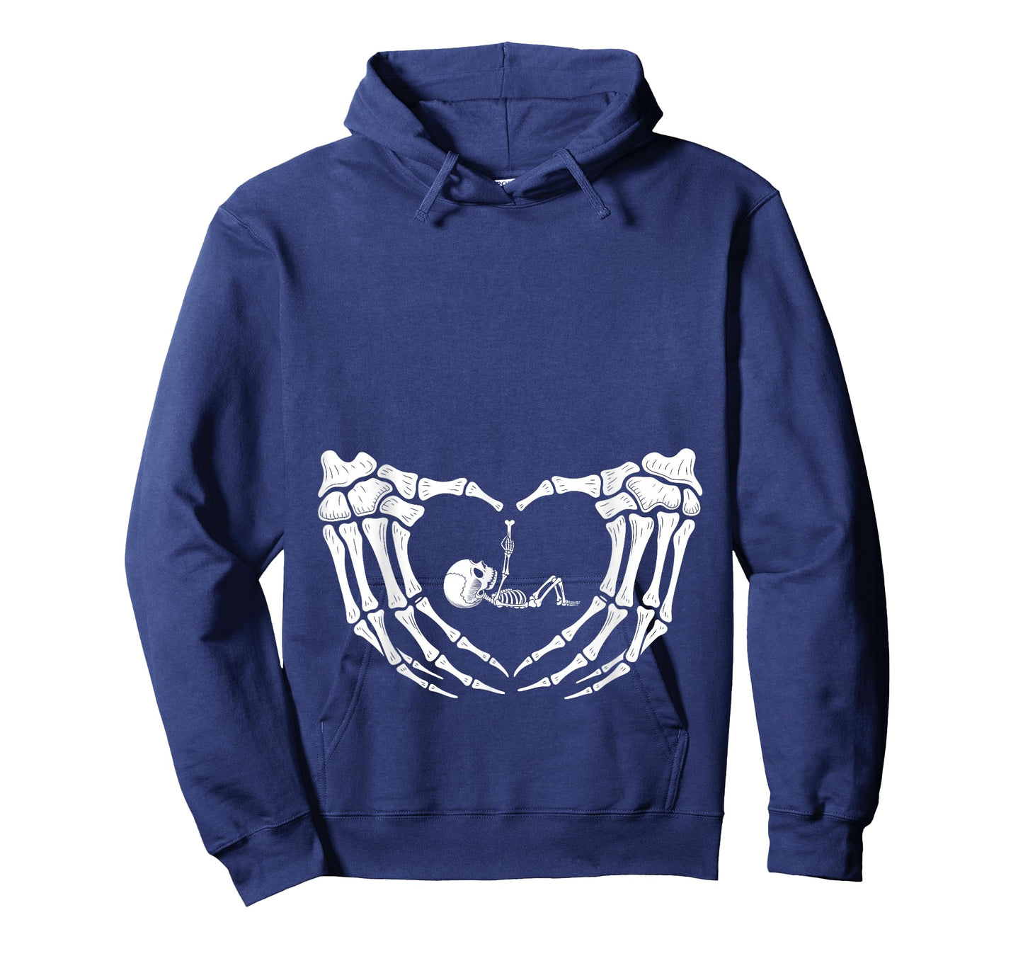 Halloween Skeleton Baby Maternity Pregnancy Announcement T-Shirt