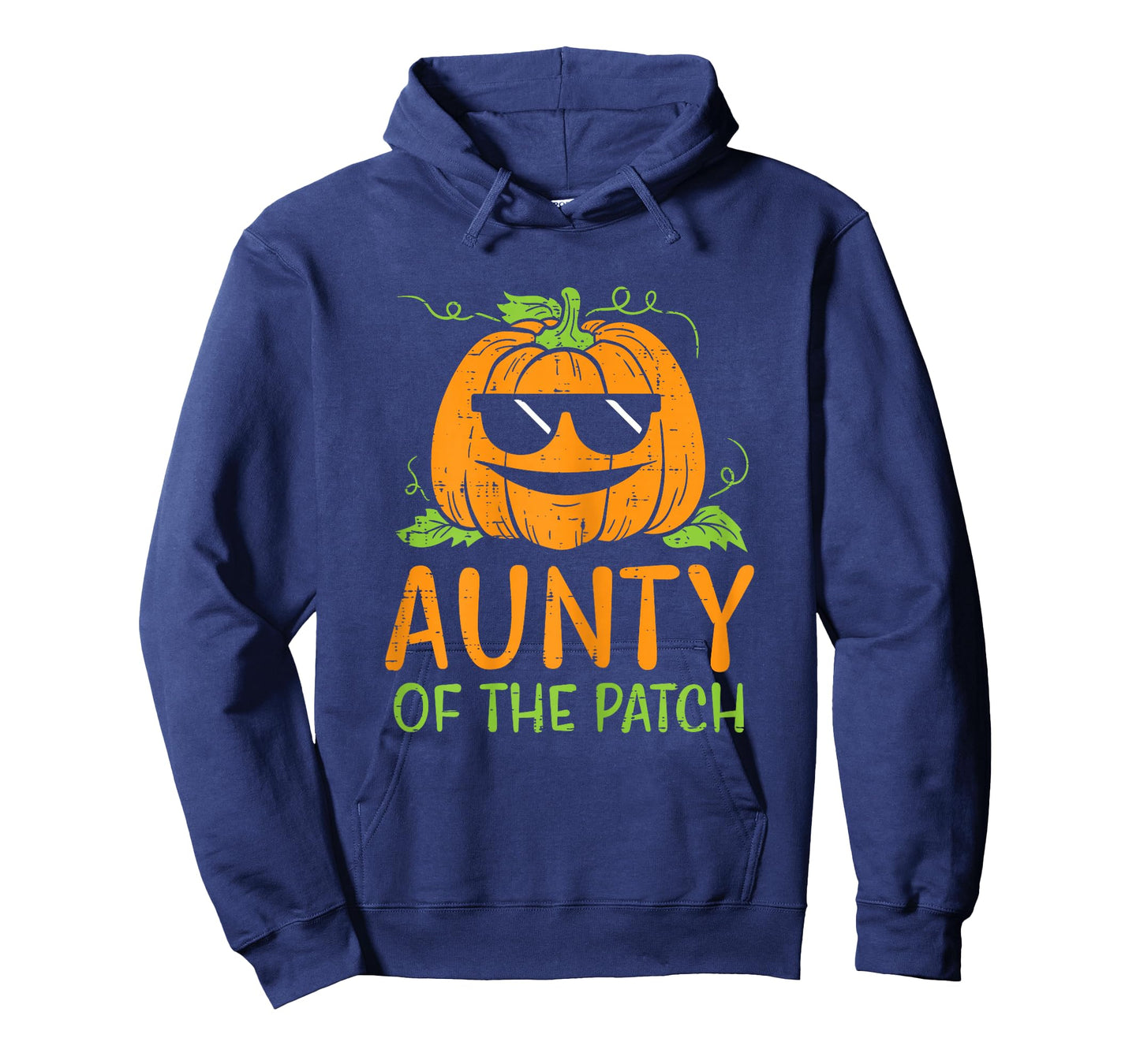 Pumpkin Aunty Of Patch Halloween Family Aunt Auntie Women T-Shirt