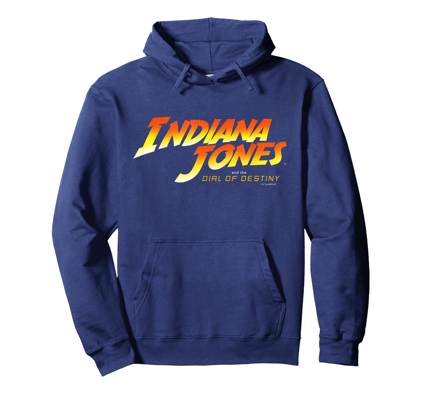 Lucasfilm Indiana Jones and The Dial of Destiny Movie Logo T-Shirt Small