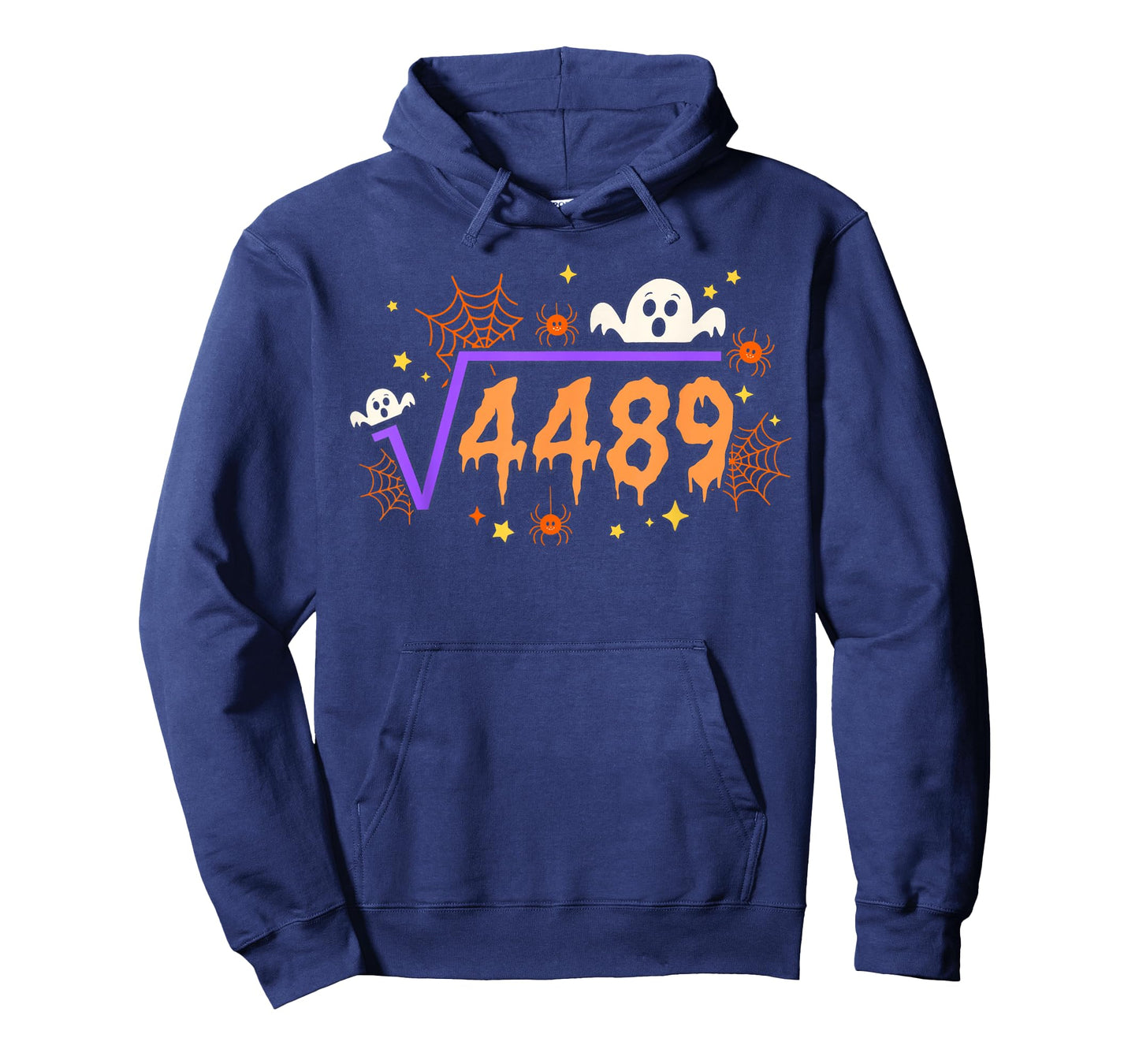 67 Halloween Drip Meme Square Root 4489 Math Ghost Boo T-Shirt