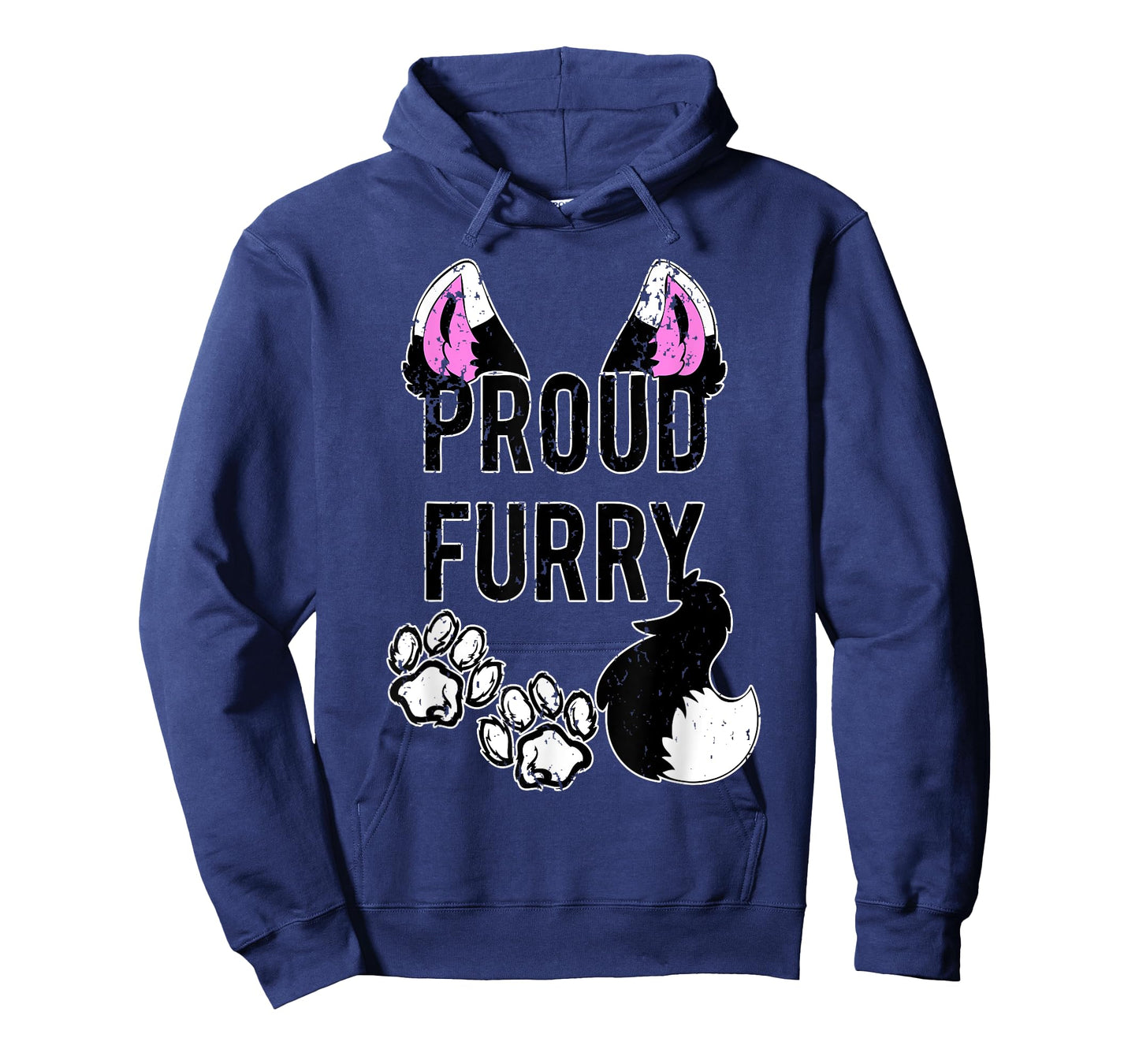 Proud Furry Shirt Furries Shirt Tail and Ears Cosplay Shirt T-Shirt
