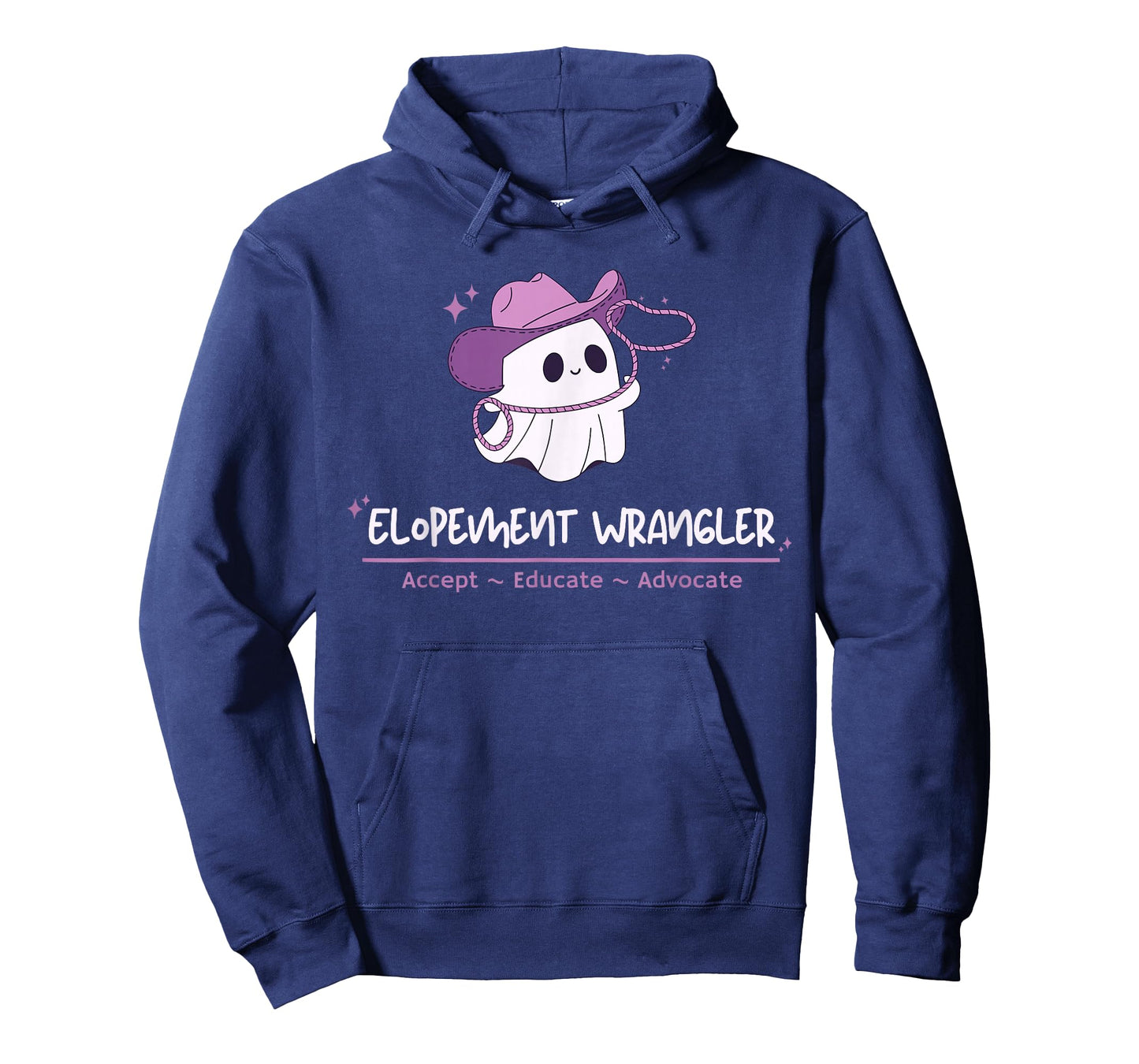 Elopement Wrangler ABA Therapy Ghost Halloween SPED Teacher T-Shirt
