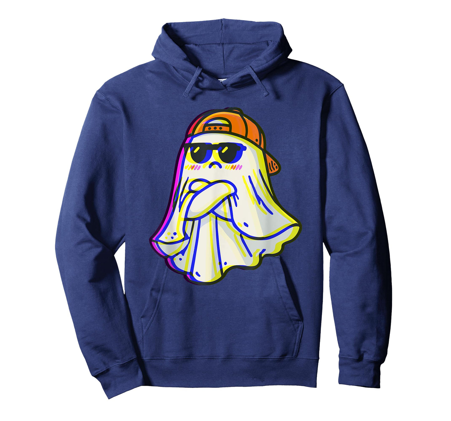 Ghost Trippy Vaporwave Halloween Techno Rave EDM Music Party T-Shirt