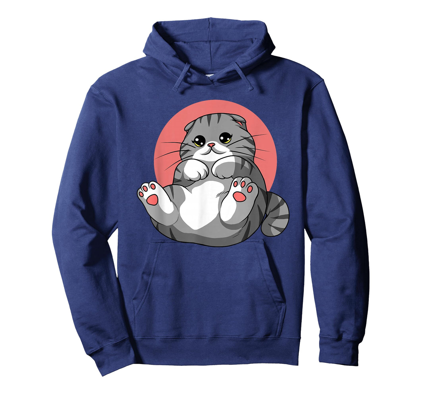 Scottish Fold Cat Neko Kitty Cute Kawaii Anime Cat T-Shirt