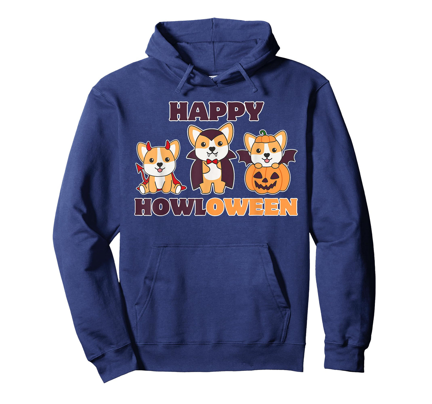 Corgi Happy Howloween Pumpkin Vampire Dogs Halloween T-Shirt