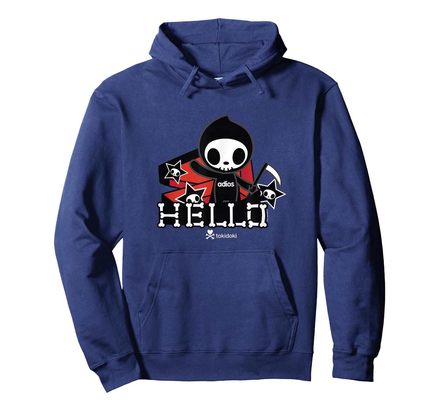 Tokidoki Halloween Hello Adios Coming Out Of Coffin T-Shirt
