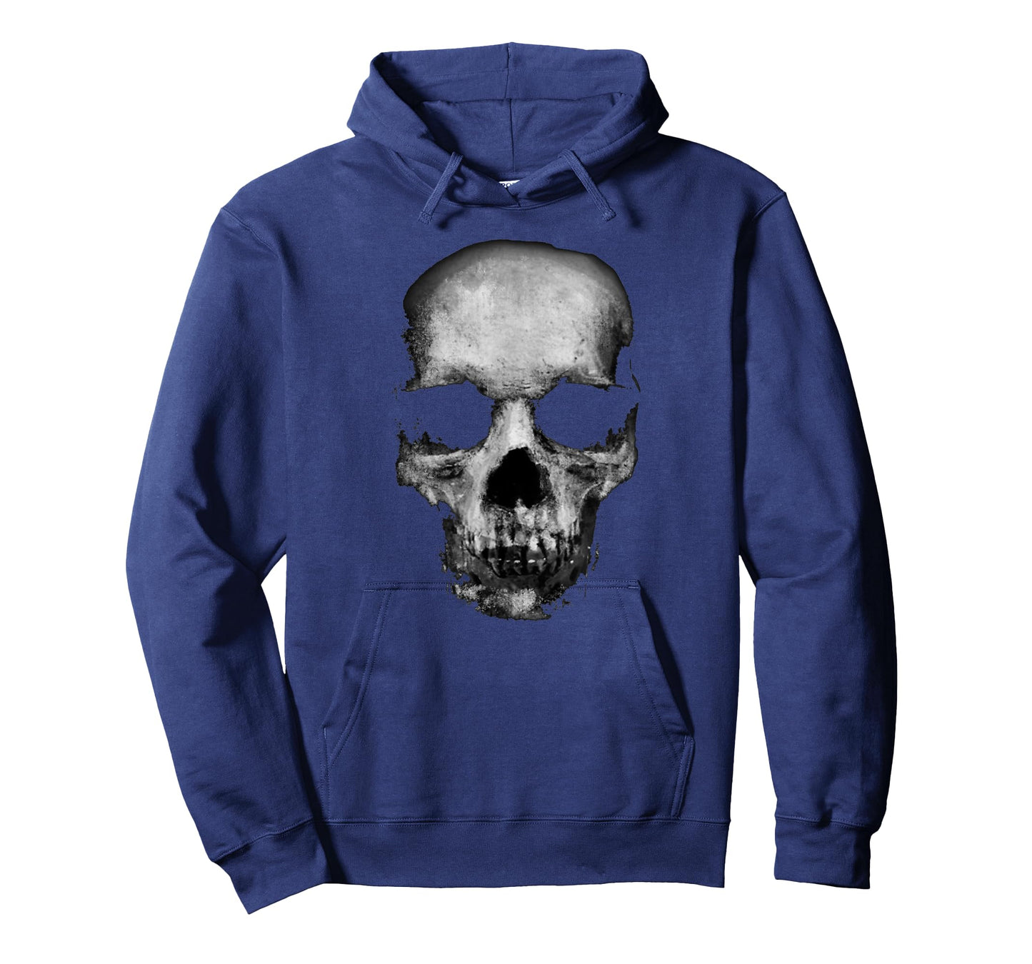 Scary Face Halloween Skull Faded Horror Creepy Spooky T-Shirt