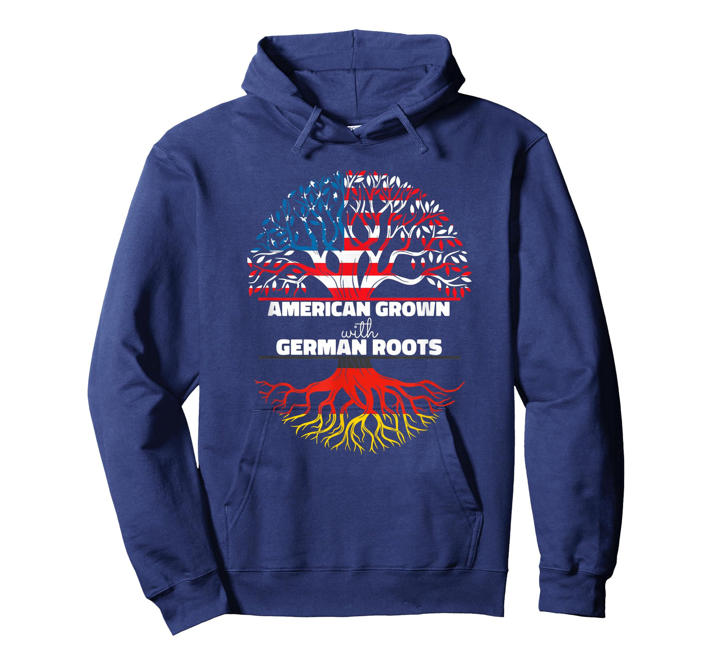 American Grown With German Roots Half Usa Germany Flag Dutch T-Shirt