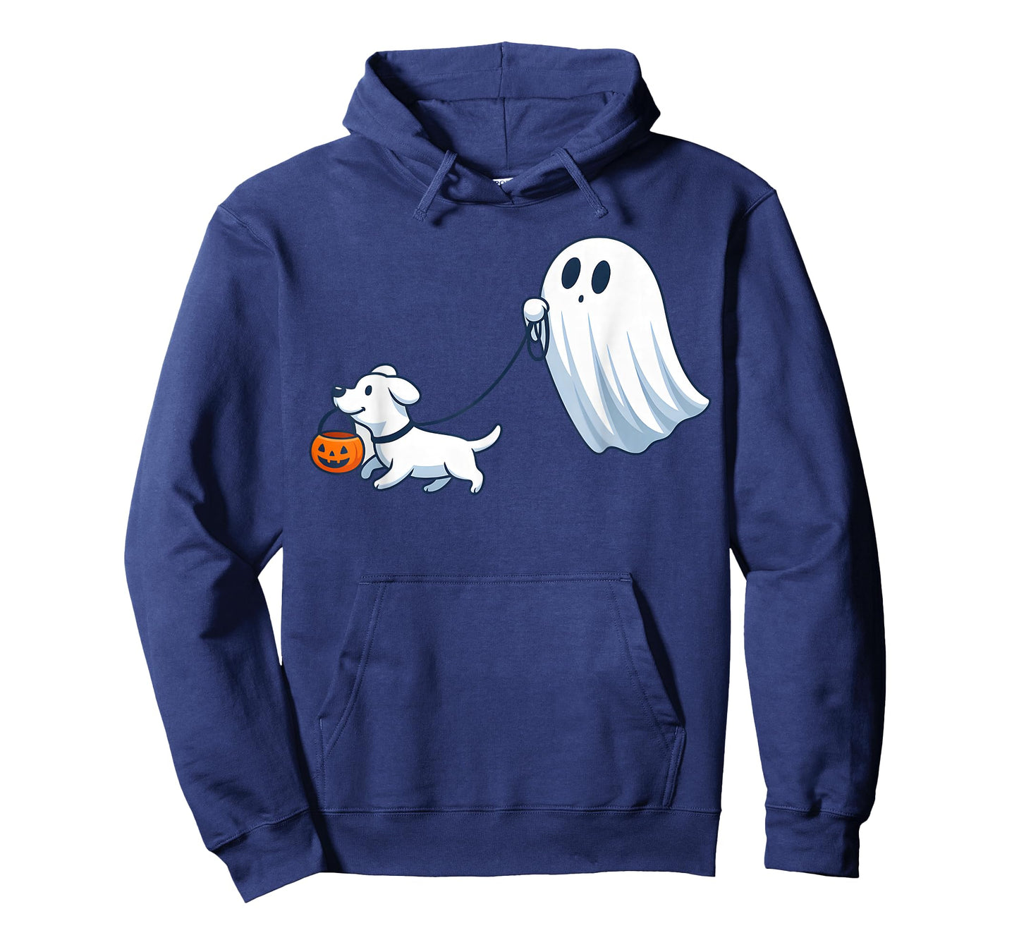 Ghost Walking Dog Ghost Dog Halloween Cute Spooky Dog Love T-Shirt