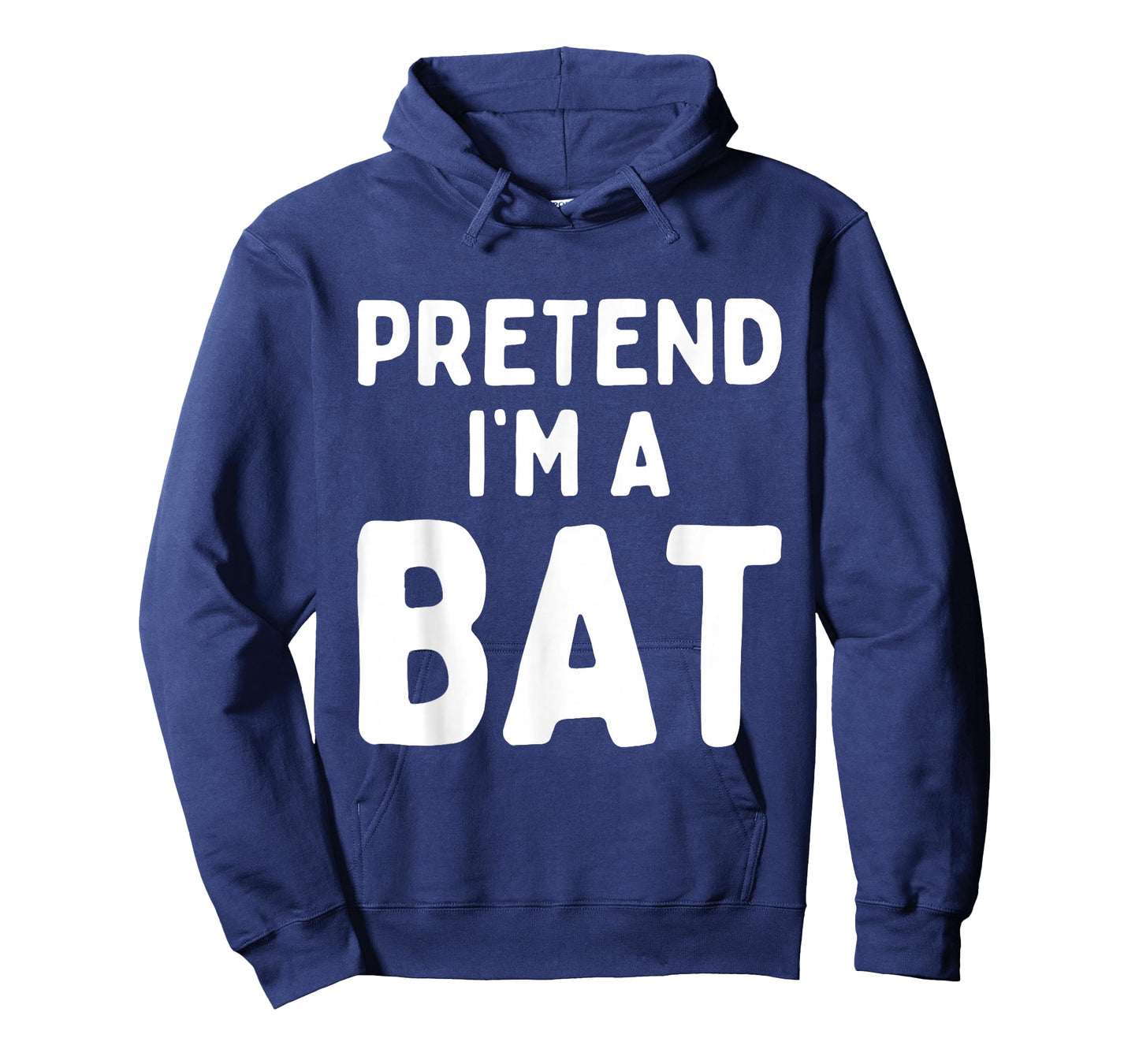 Pretend I'm A Bat Funny Lazy Easy Halloween Costume Cosplay T-Shirt
