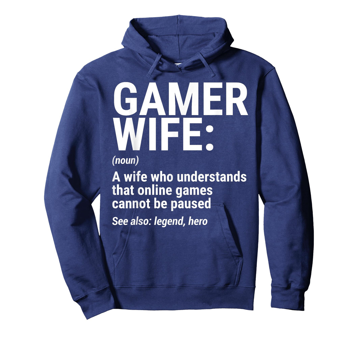 Gamer Wife Definition Funny Video Games Husband T-Shirt