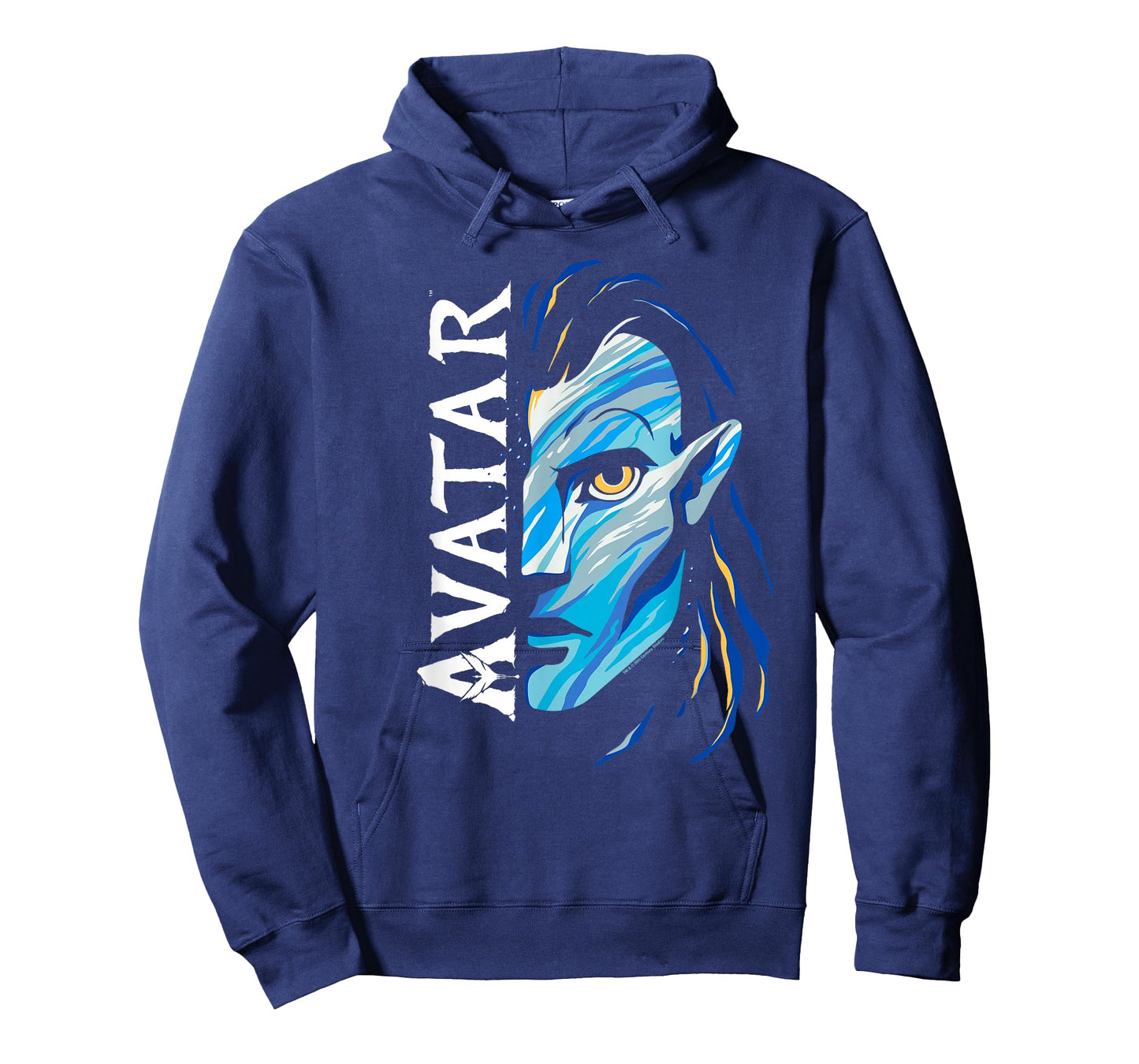 Avatar: The Way of Water Jake Sully Split Avatar Face T-Shirt
