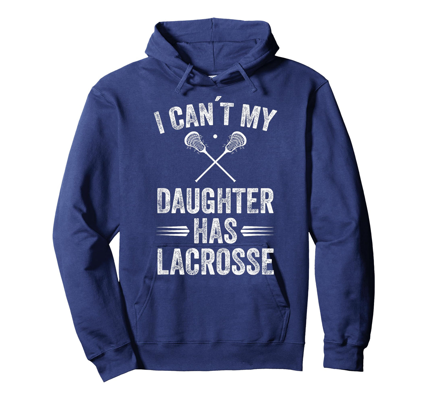 Funny Lacrosse Mom Dad Lacrosse daughter stick lax gift T-Shirt