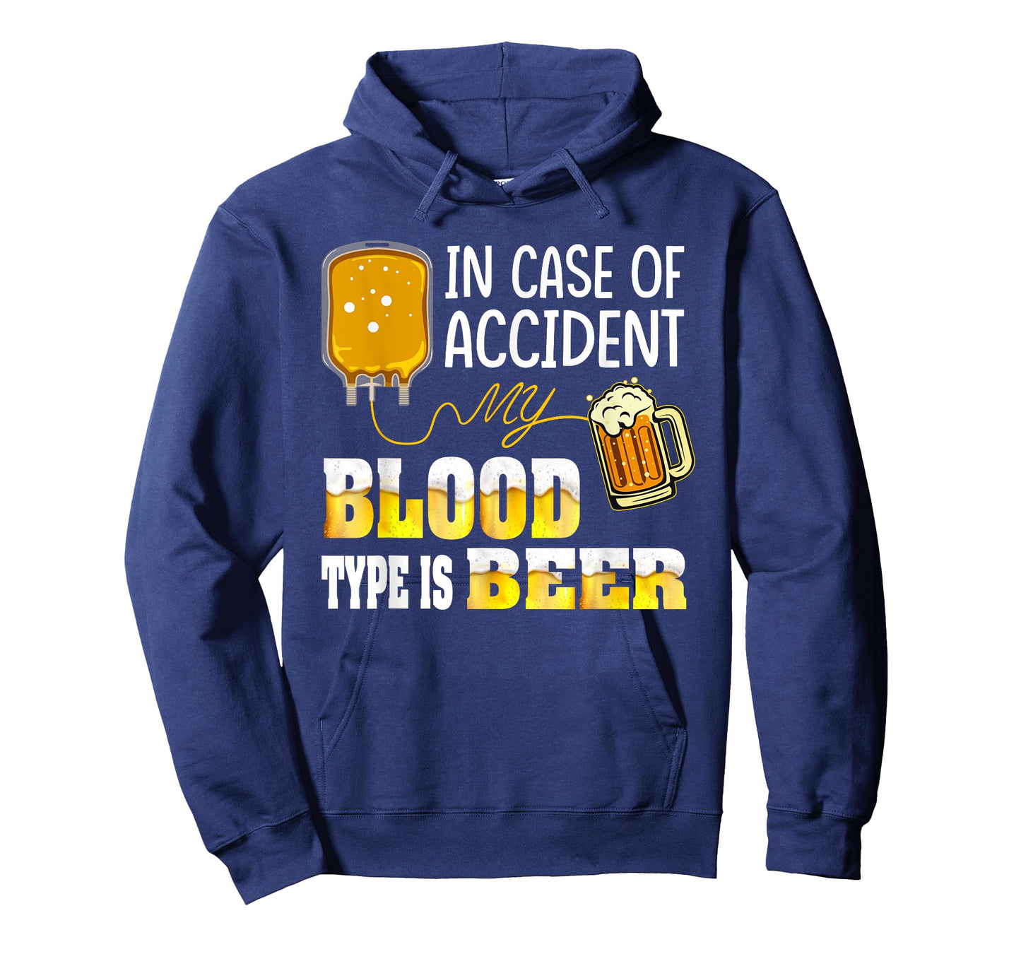 In Case Of Accident, My Blood Type Is Beer T-Shirt