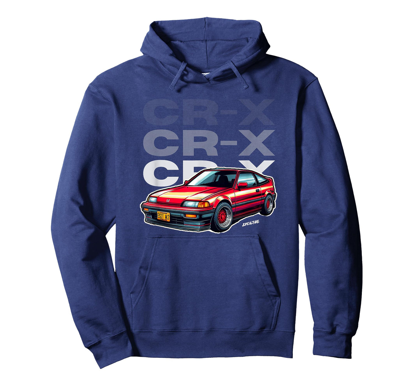 Jdm Euro Car Scene CR-X Hatch DOHC b16 Tuning Drift Import T-Shirt