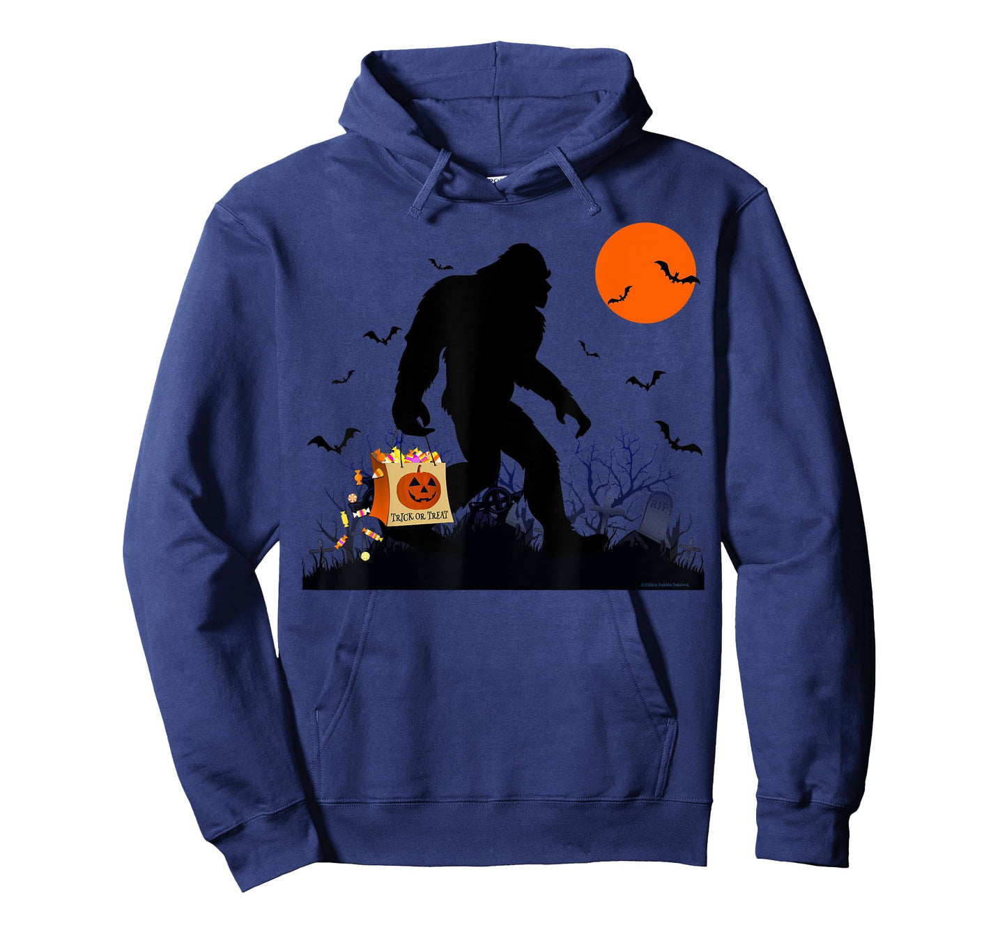 Funny Halloween Bigfoot Trick or Treating - Bigfoot T-Shirt