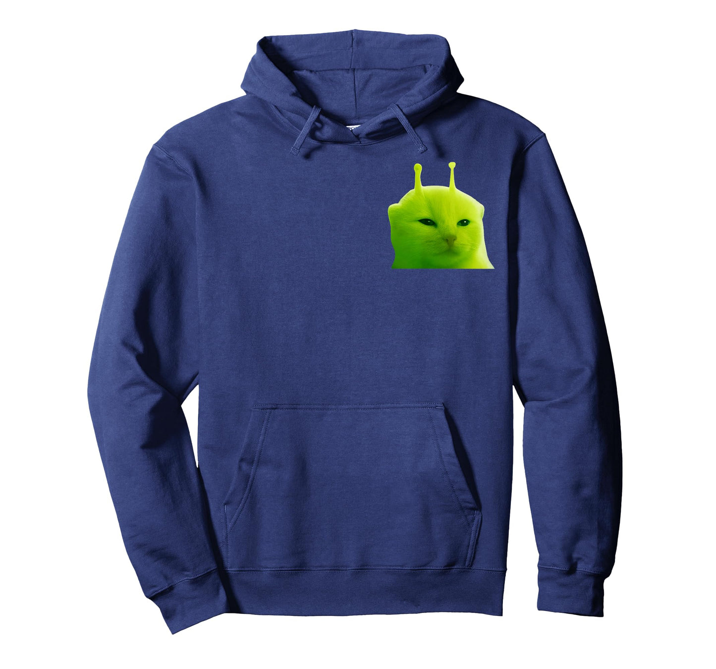 Funny Alien Cat Meme Glerp Glorp Zep Zep T-Shirt