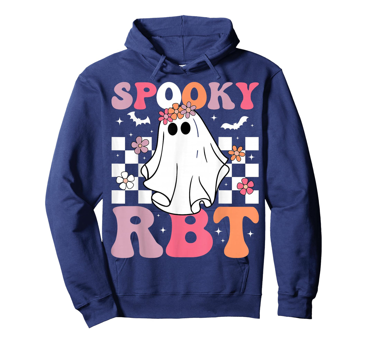 Spooky RBT Ghost Halloween Registered Behavior Technician T-Shirt