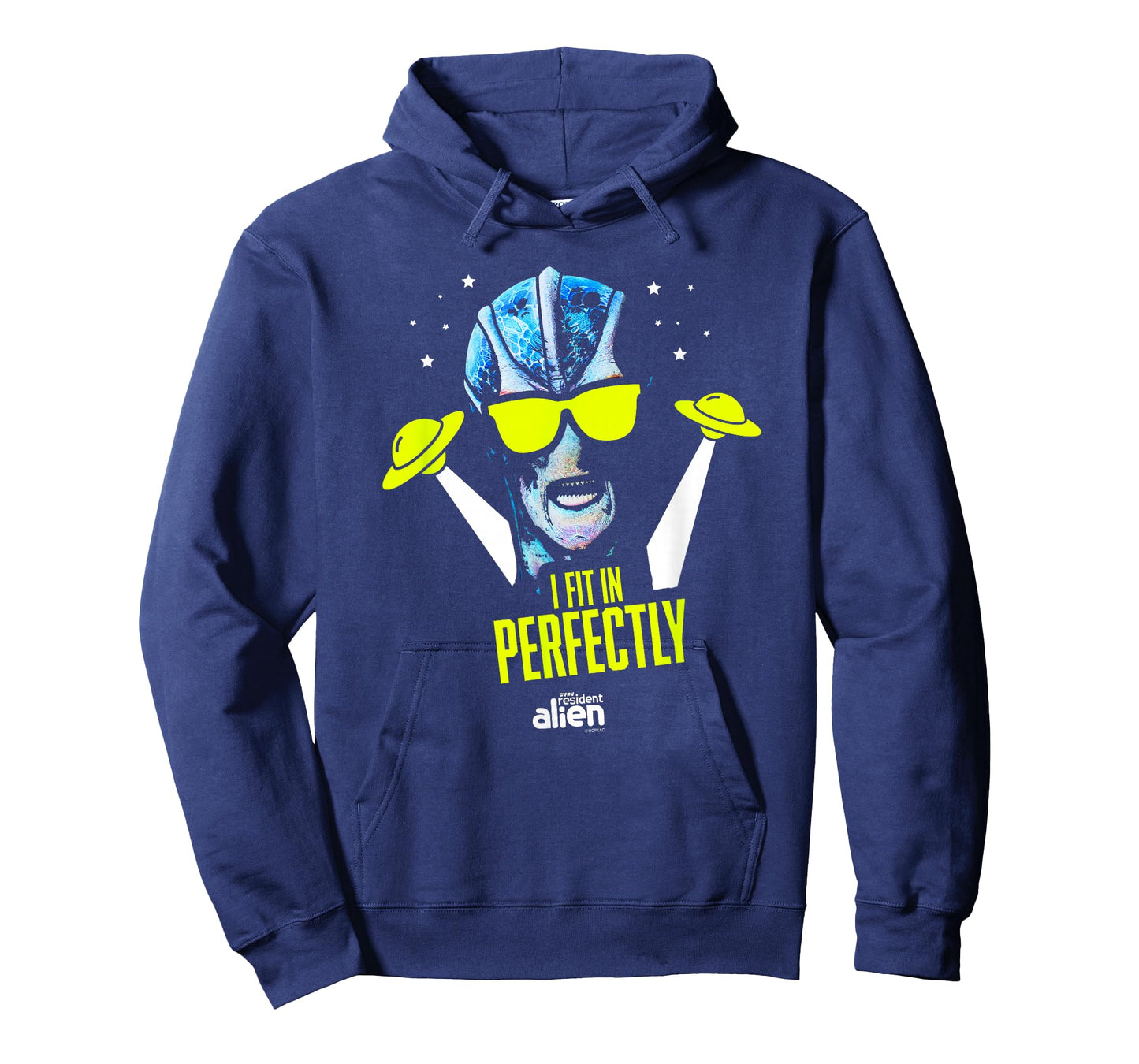 Resident Alien I Fit In Perfectly - Officially Licensed T-Shirt