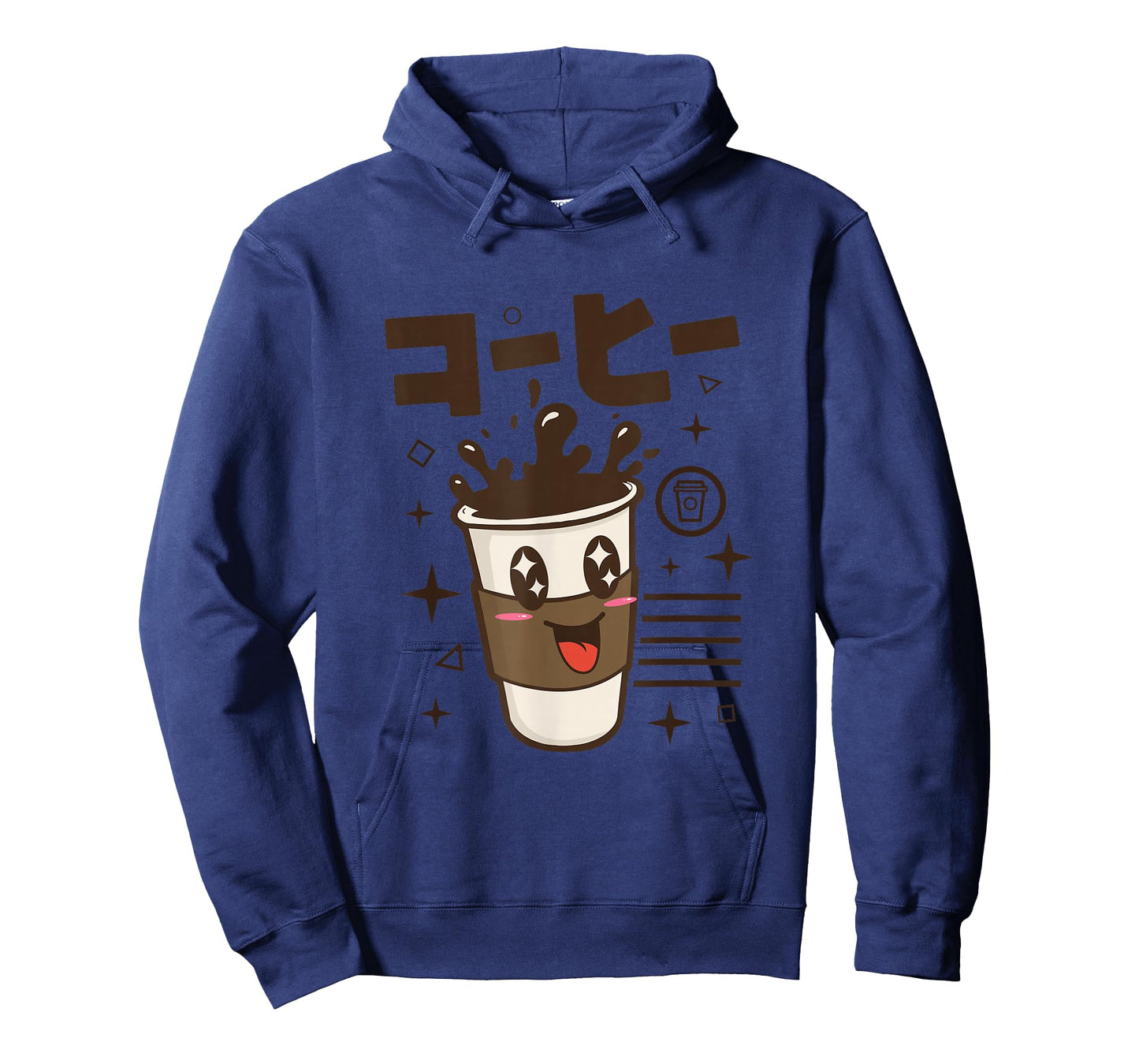 Kawaii Japanese Writing Anime Cartoon Character Coffee T-Shirt