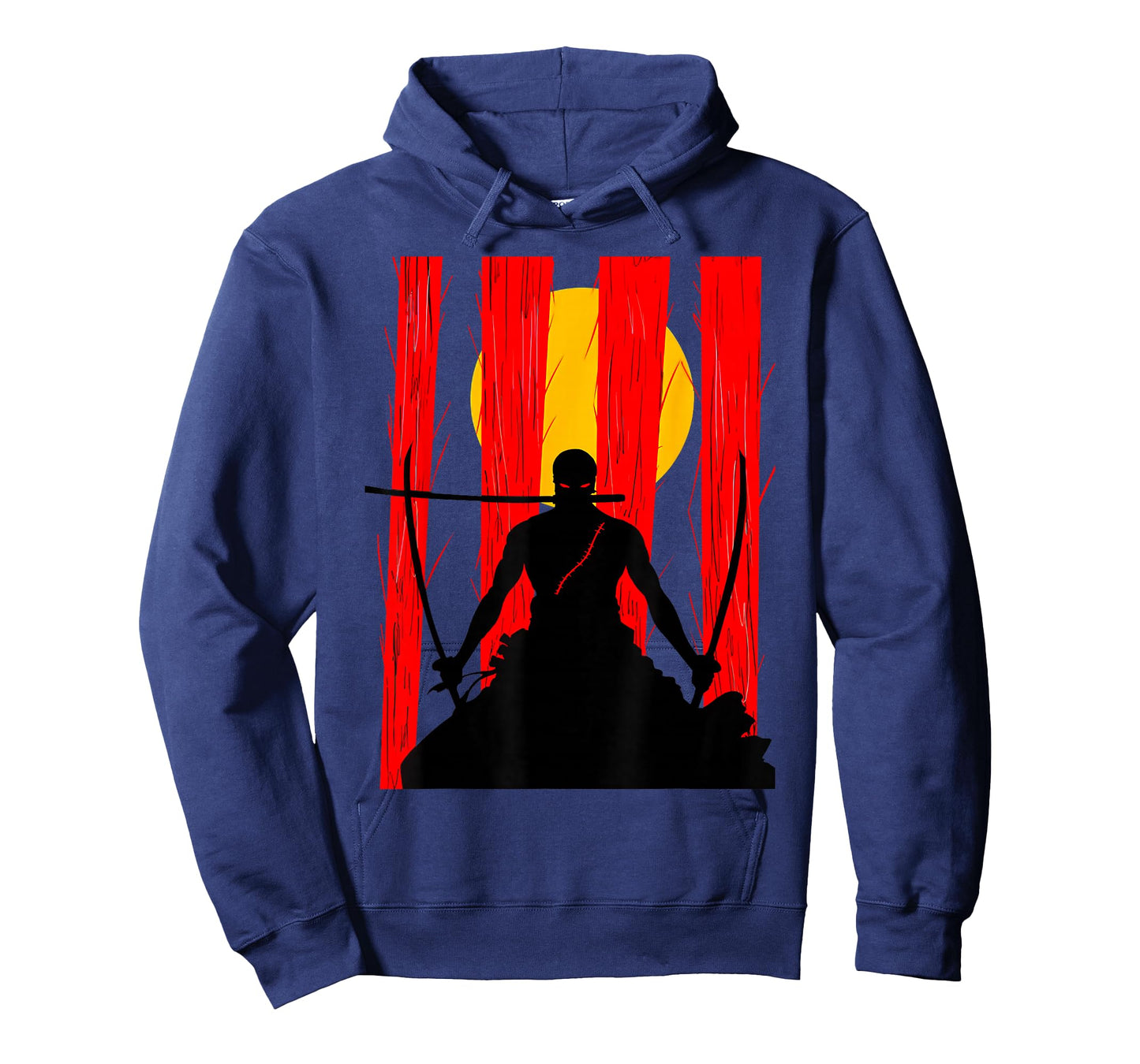 Japanese Retro Art Zoro Anime Graphic T-Shirt