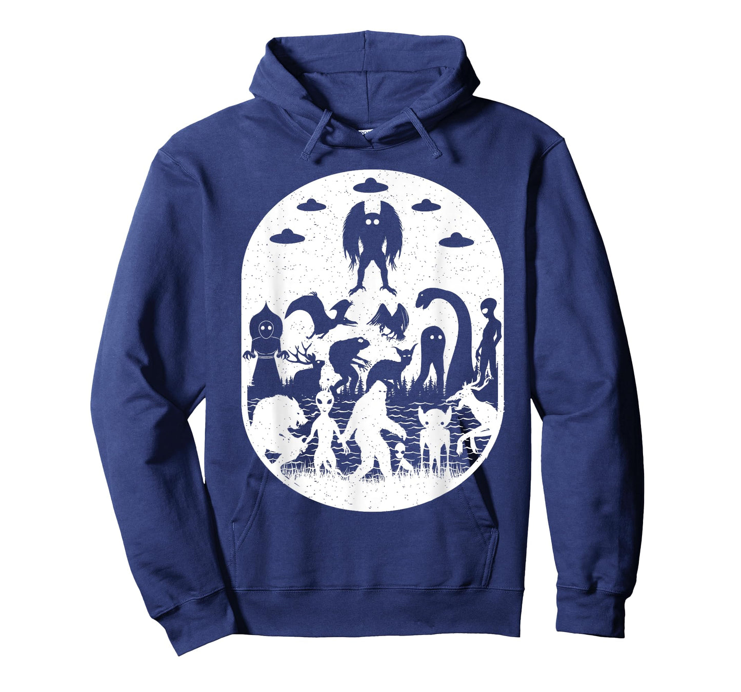 Bigfoot Mothman Dogman Aliens And Other Monsters! Cryptid T-Shirt